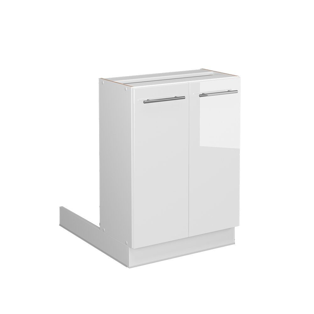 Vicco Unterschrank Fame-Line, Weiß Hochglanz/Weiß, 60 günstig online kaufen