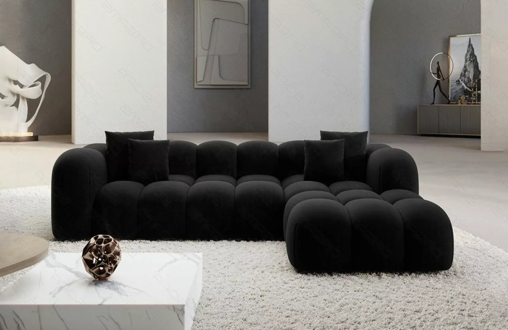 Sofa Dreams Ecksofa Stoffsofa Eckcouch Polster günstig online kaufen
