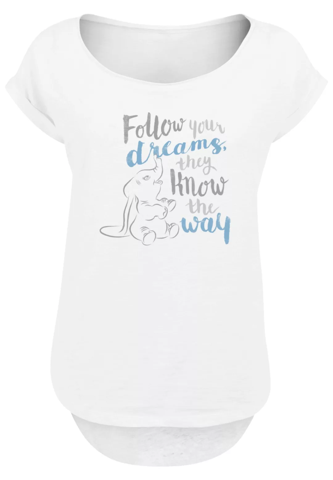 F4NT4STIC T-Shirt "Disney Dumbo Follow Your Dreams", Premium Qualität günstig online kaufen