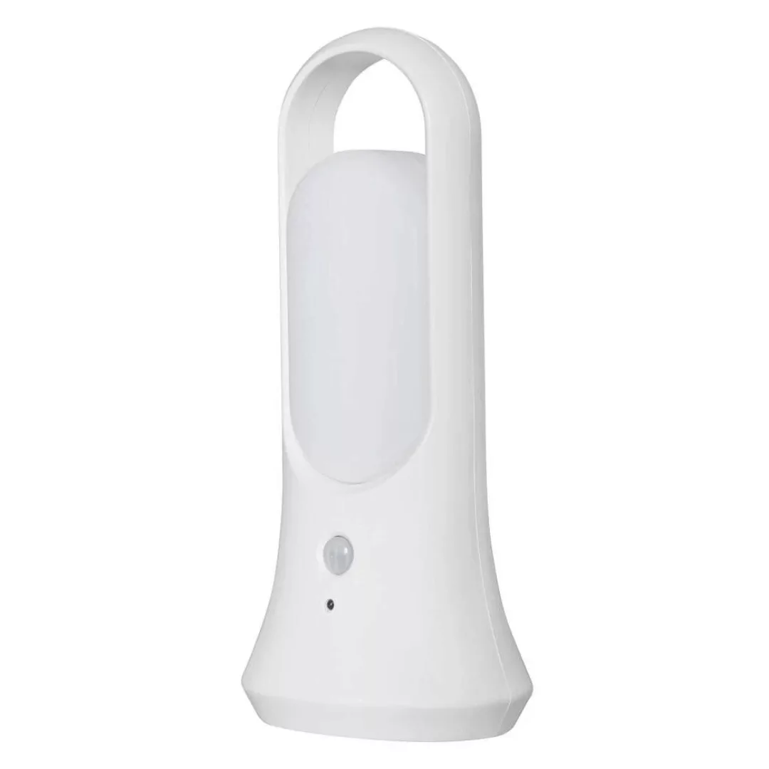LED Tischleuchte Nightlux in Weiß 0,65W 30lm mit Bewegungsmelder und Dämmer günstig online kaufen