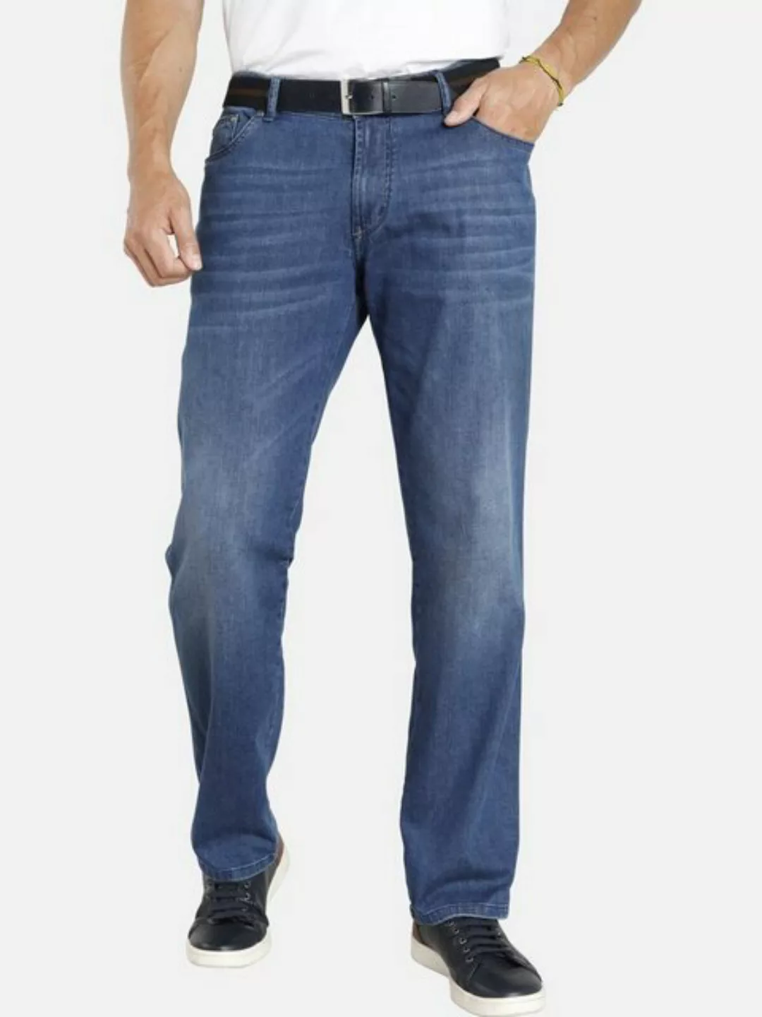Jan Vanderstorm Comfort-fit-Jeans JOEL mit Gürtel günstig online kaufen