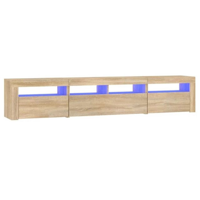 DOTMALL TV-Schrank TV-Schrank mit LED-Leuchten 210x35x40 cm günstig online kaufen