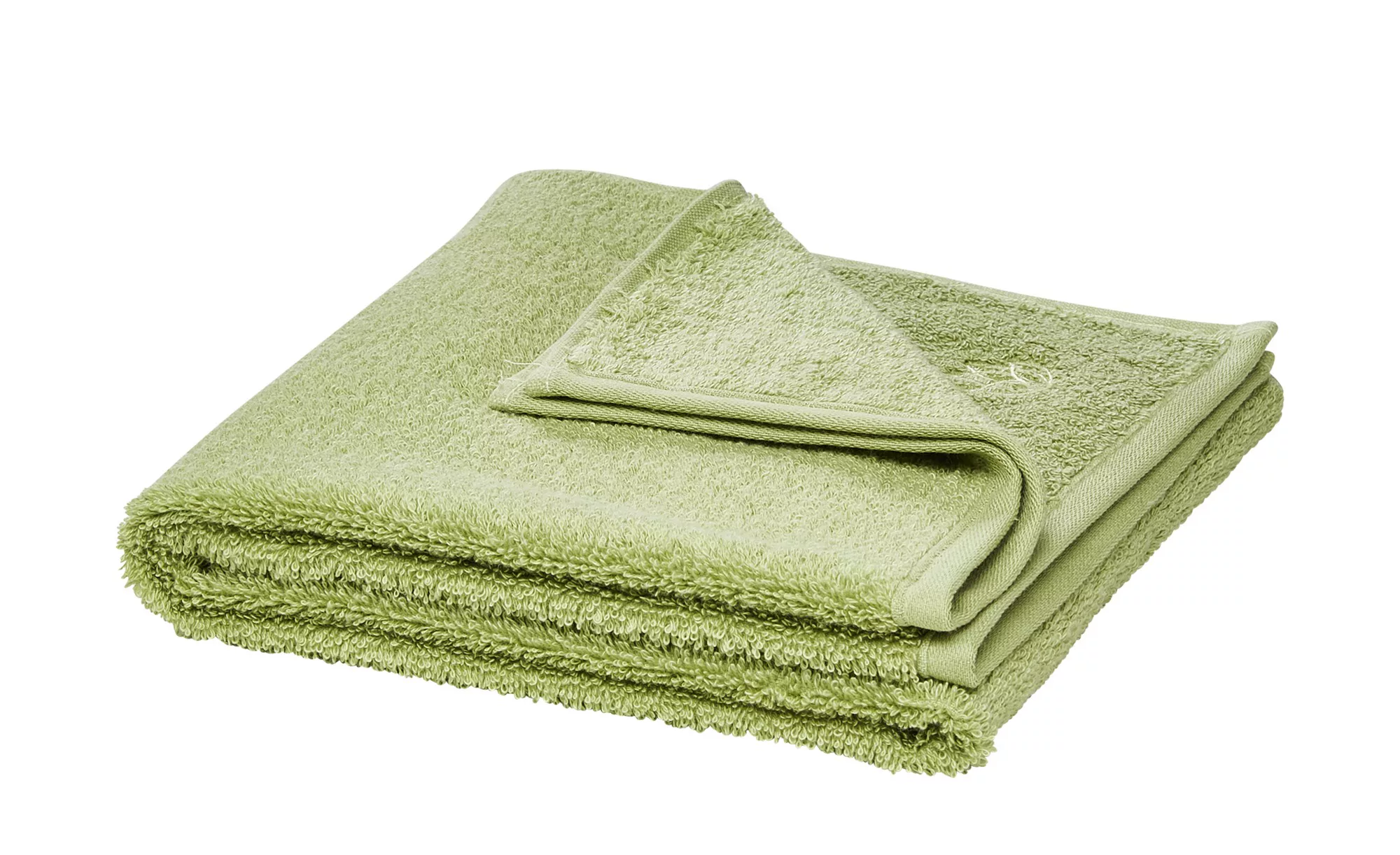 LAVIDA Handtuch  Touch - grün - 100% Baumwolle - 50 cm - Sconto günstig online kaufen