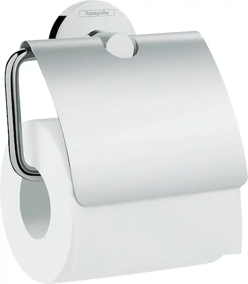 hansgrohe Toilettenpapierhalter »Logis Universal«, mit Deckel, chrom günstig online kaufen