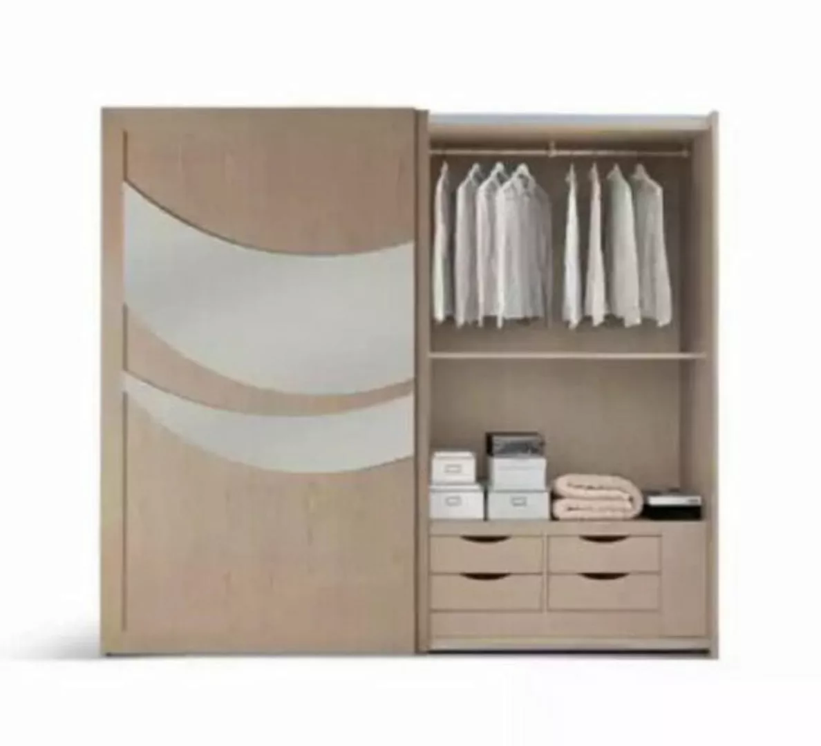 JVmoebel Kleiderschrank Design Kleiderschrank Luxus Einrichtung Schlafzimme günstig online kaufen