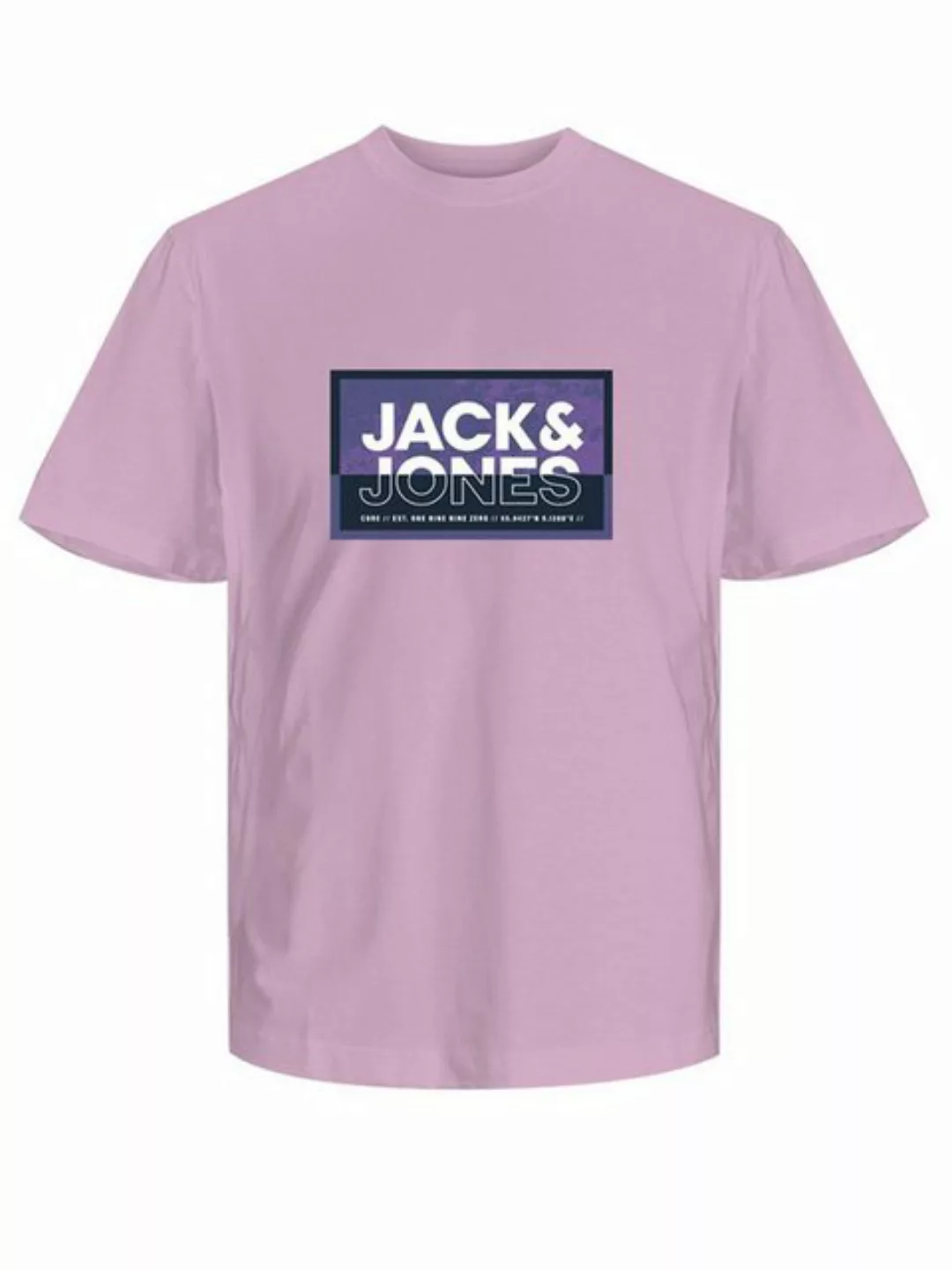 Jack & Jones T-Shirt JCOLOGAN SUMMER PRINT TEE CREW NECK FST günstig online kaufen