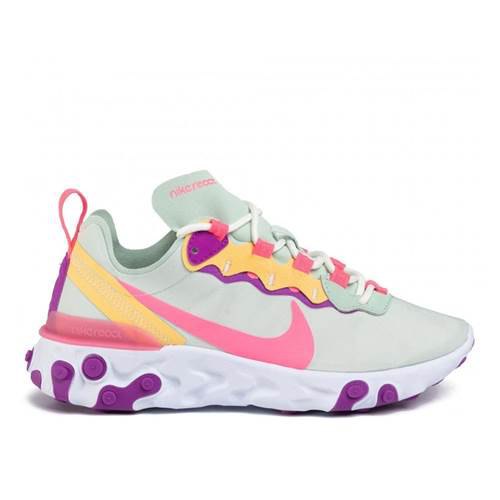 Nike W React Element 55 Schuhe EU 38 Grey,Pink,Violet günstig online kaufen