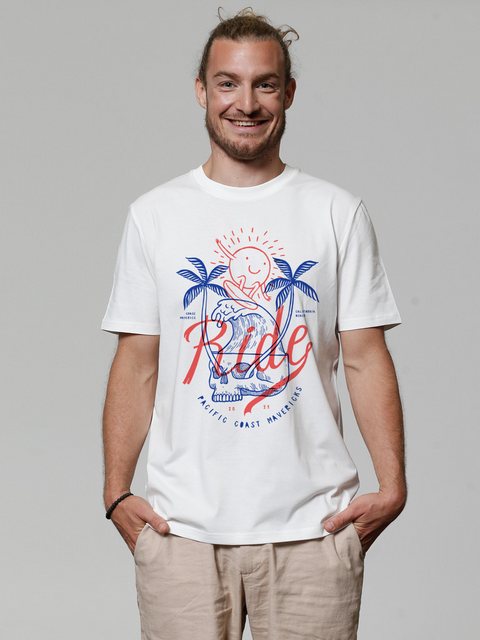 wat? Apparel T-Shirt Ride the waves günstig online kaufen