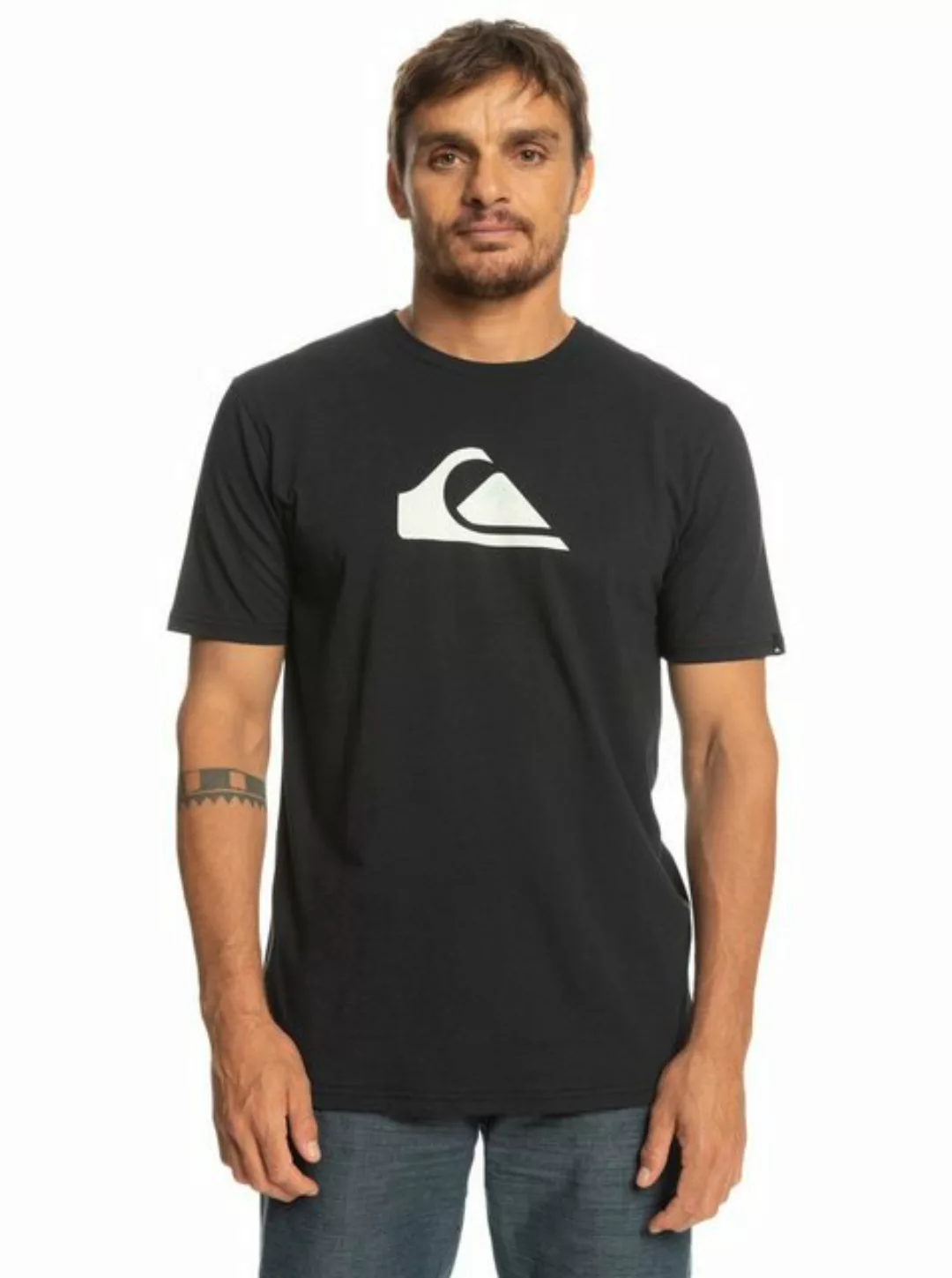 Quiksilver T-Shirt Comp Logo günstig online kaufen