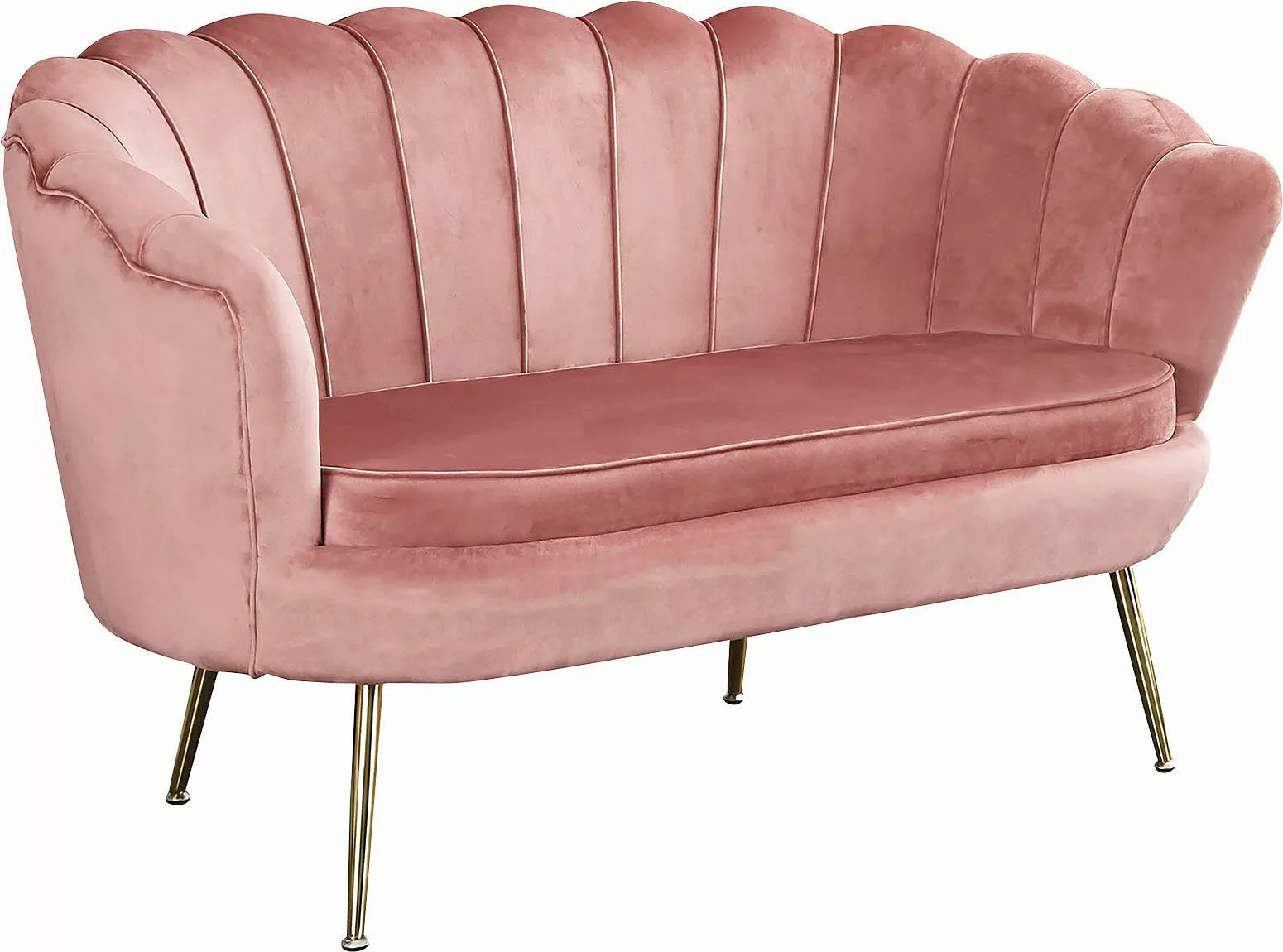 SalesFever 2-Sitzer "Clam", Muscheldesign-Breite 136 cm: Pure Extravaganz günstig online kaufen