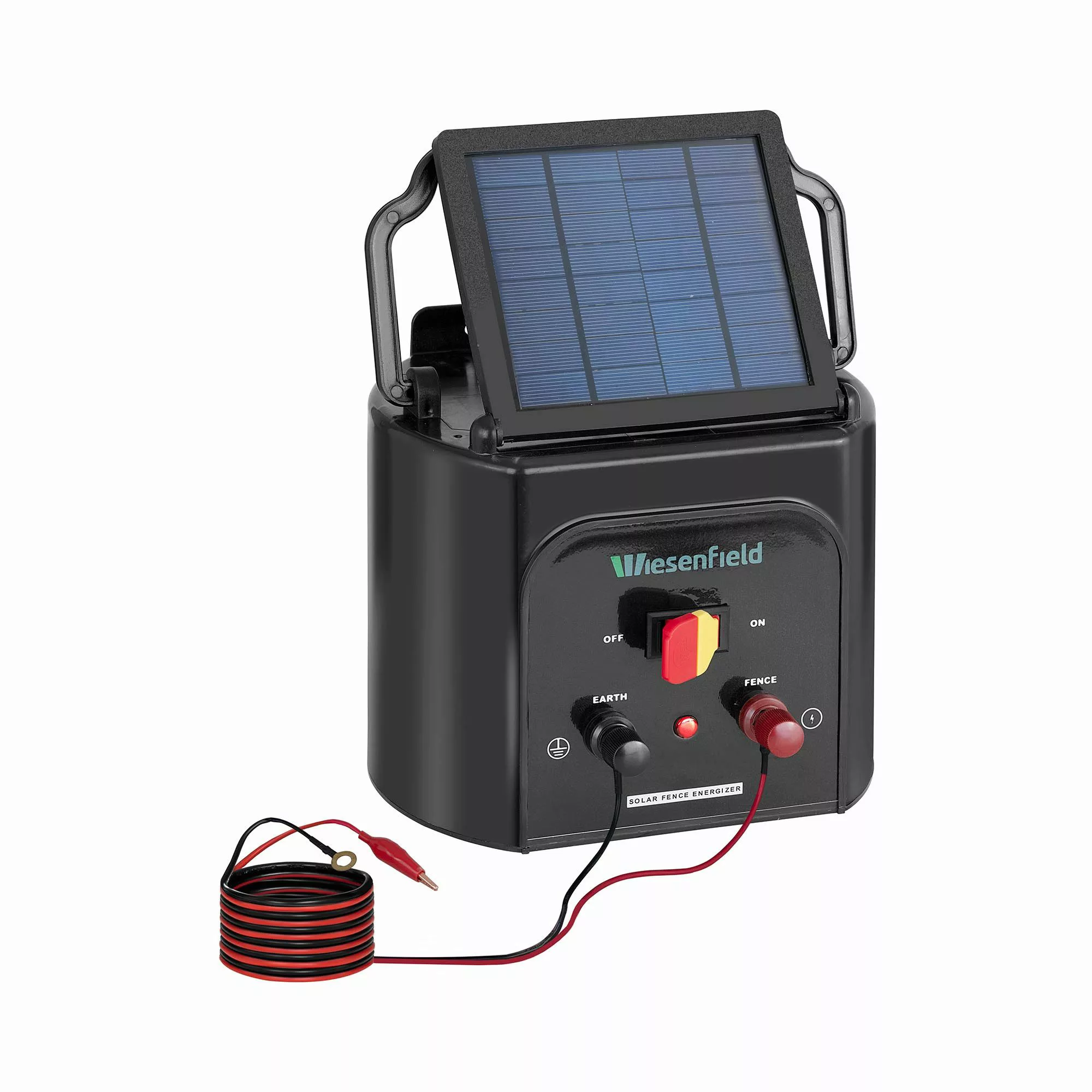 Wiesenfield Weidenzaun Solar Elektrozaungerät 6V Akku günstig online kaufen