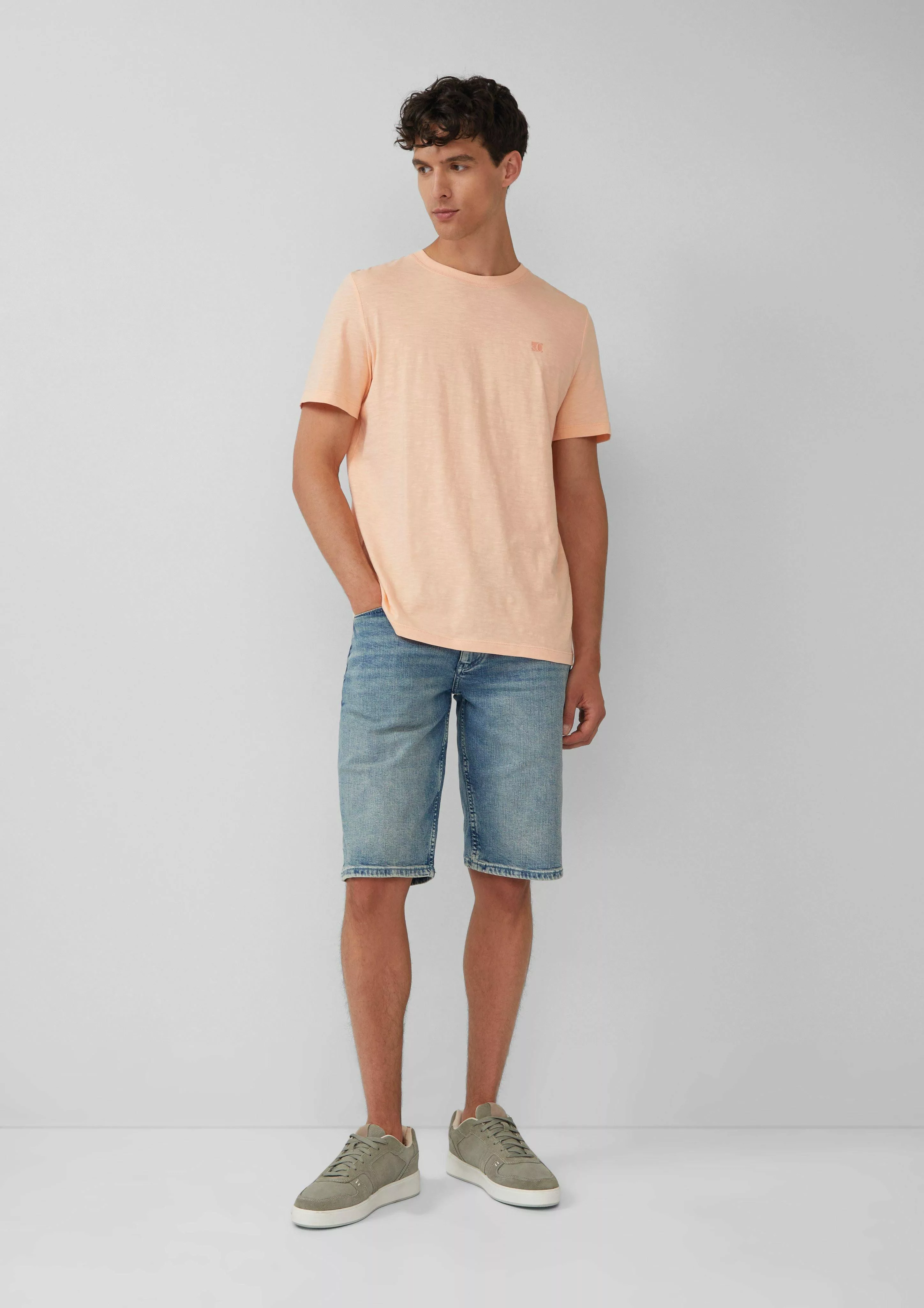 s.Oliver Stoffhose Jeans-Bermuda / Regular Fit günstig online kaufen