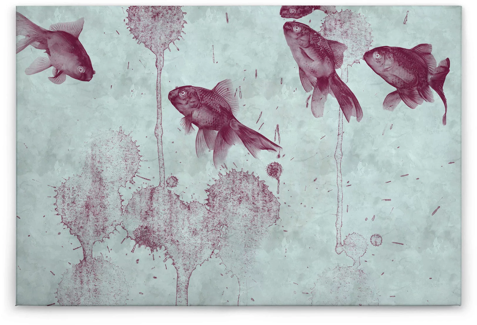A.S. Création Leinwandbild "pond", Tiere, (1 St.) günstig online kaufen