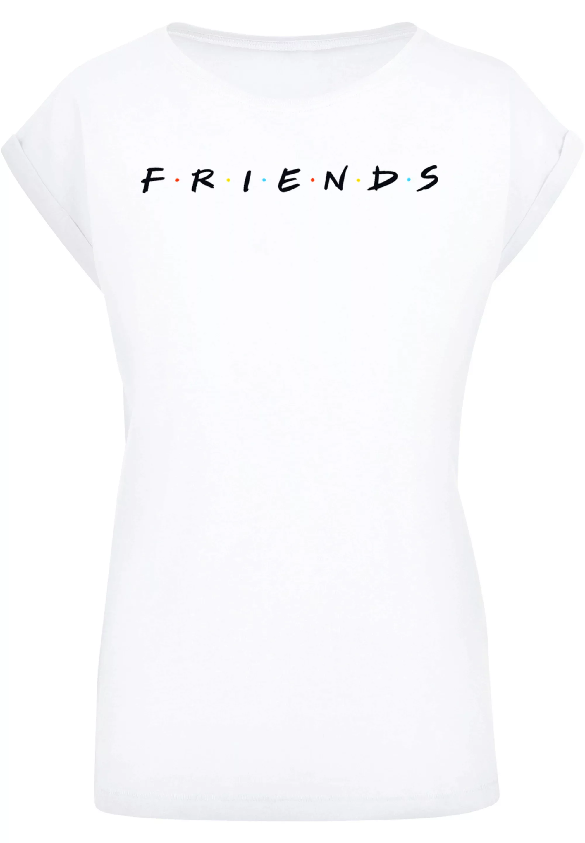 F4NT4STIC T-Shirt "FRIENDS TV Serie Text Logo WHT", Print günstig online kaufen