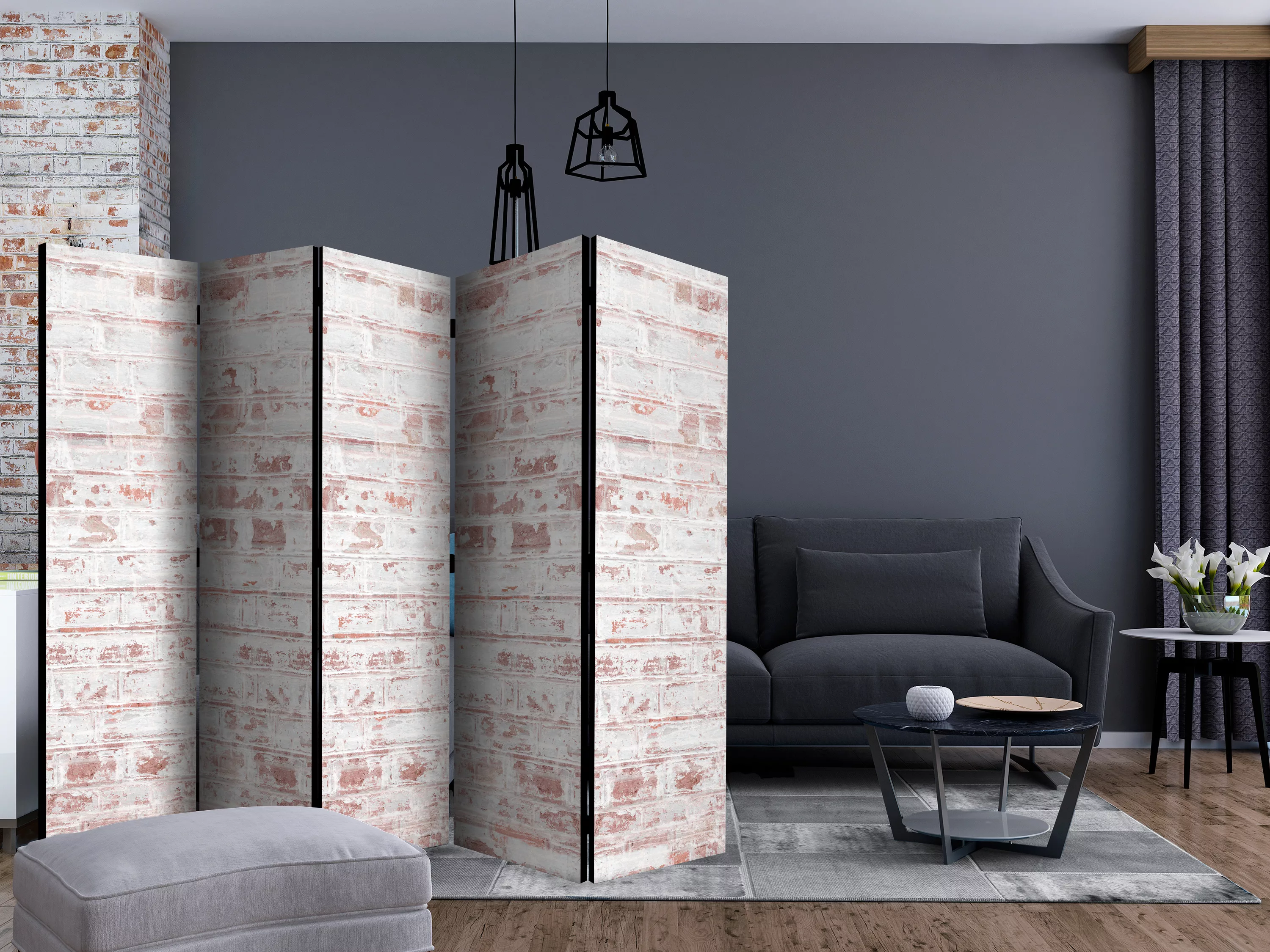 5-teiliges Paravent - Spring Echo Ii [room Dividers] günstig online kaufen