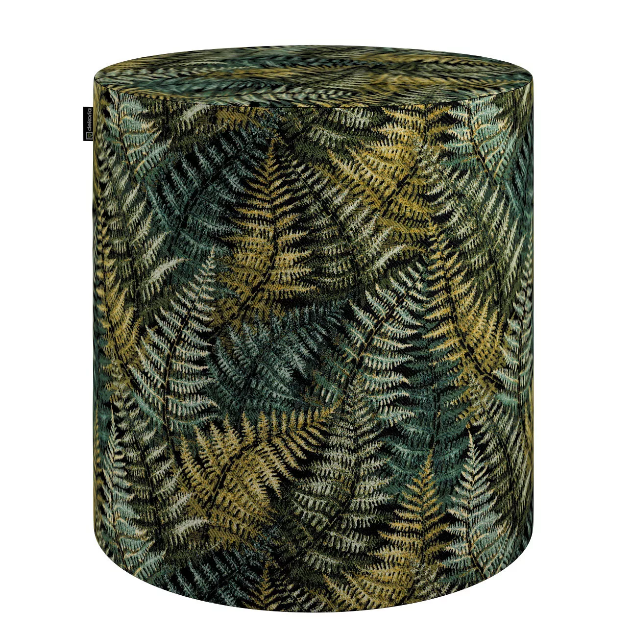Pouf Barrel, grün, ø40 cm x 40 cm, Intenso Premium (144-18) günstig online kaufen