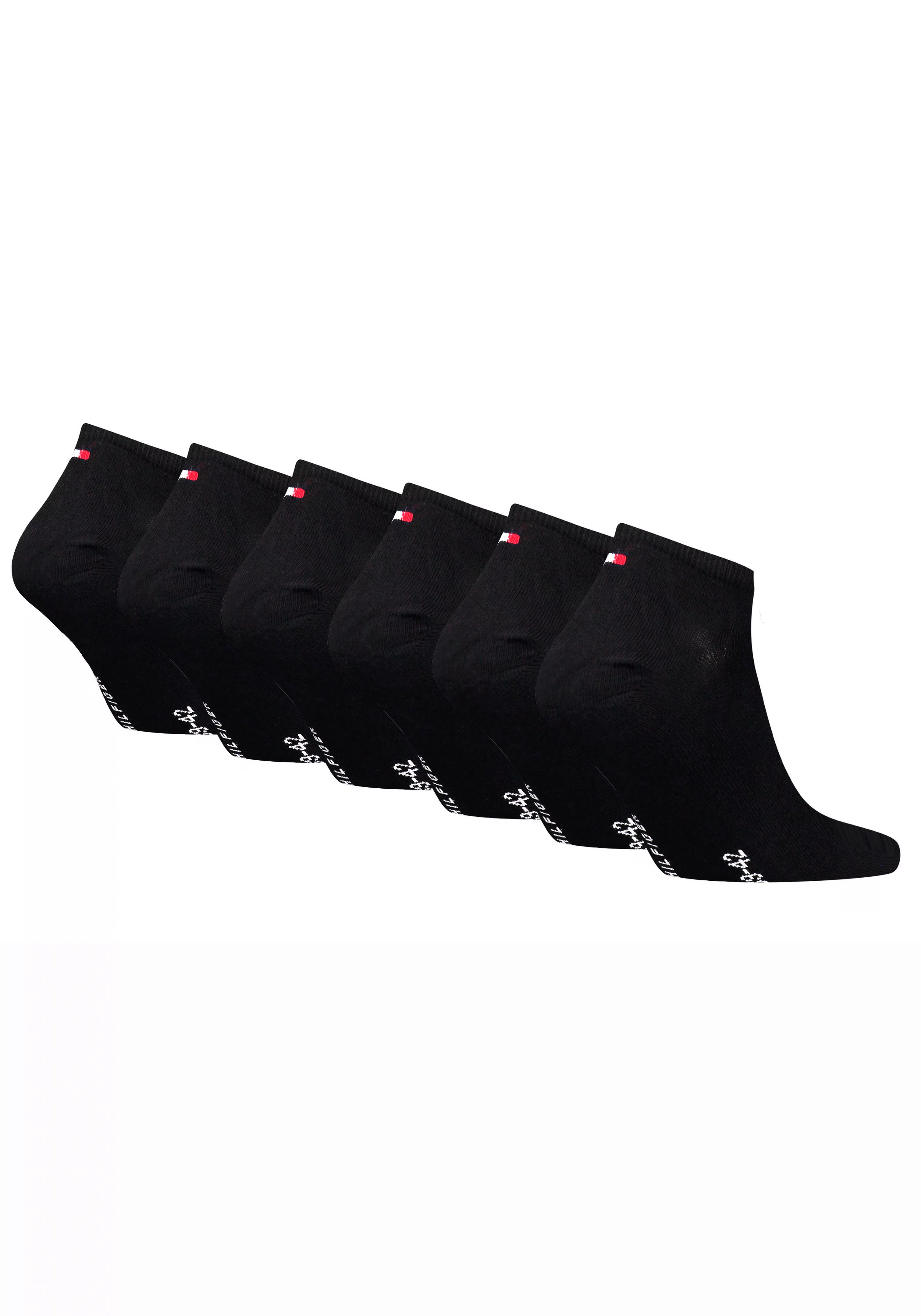 Tommy Hilfiger Sneakersocken, (6 Paar, 6er-Pack), mit gekämmter Baumwolle günstig online kaufen