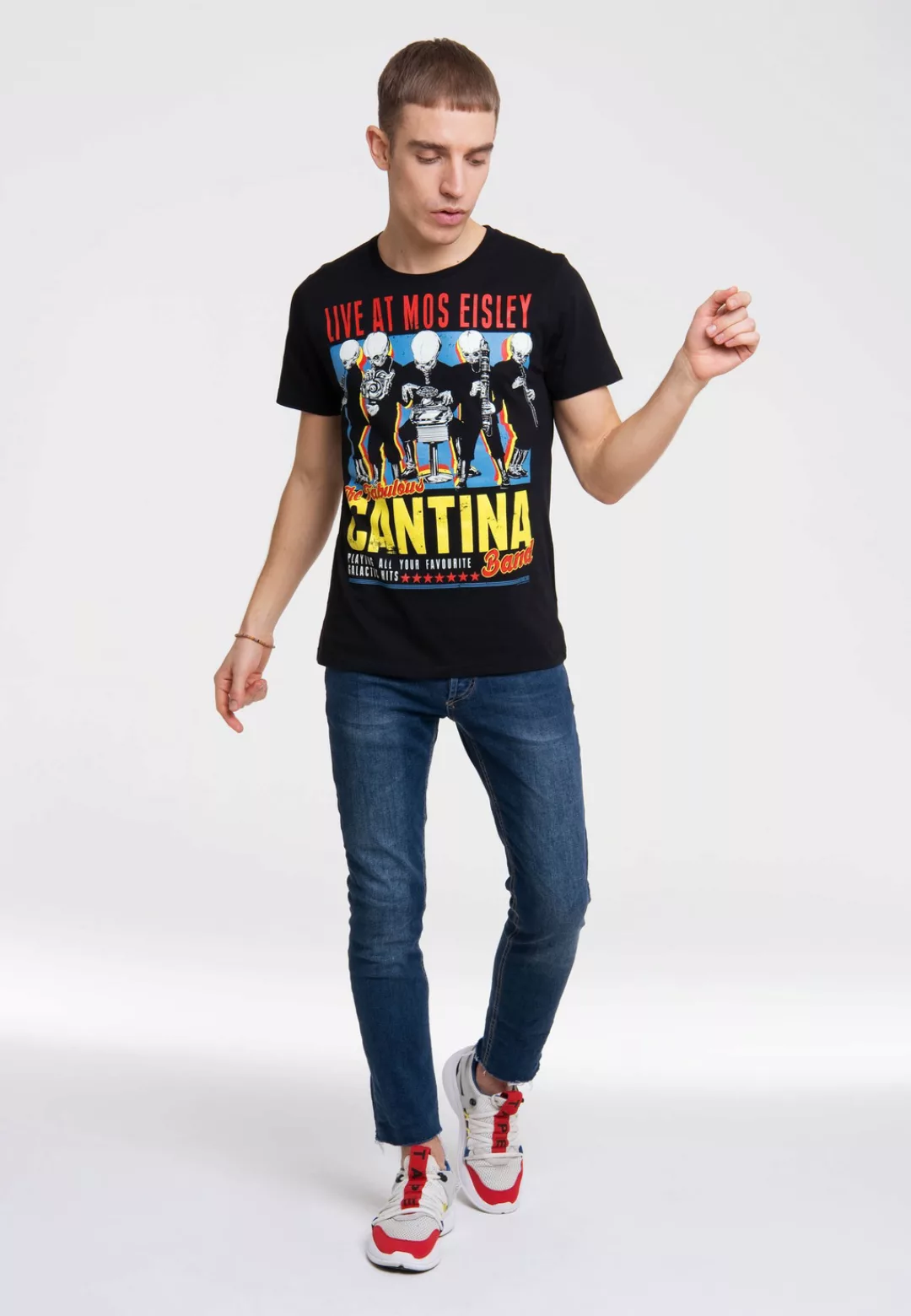 LOGOSHIRT T-Shirt "Star Wars - Cantina Band", mit Star Wars-Frontdruck günstig online kaufen