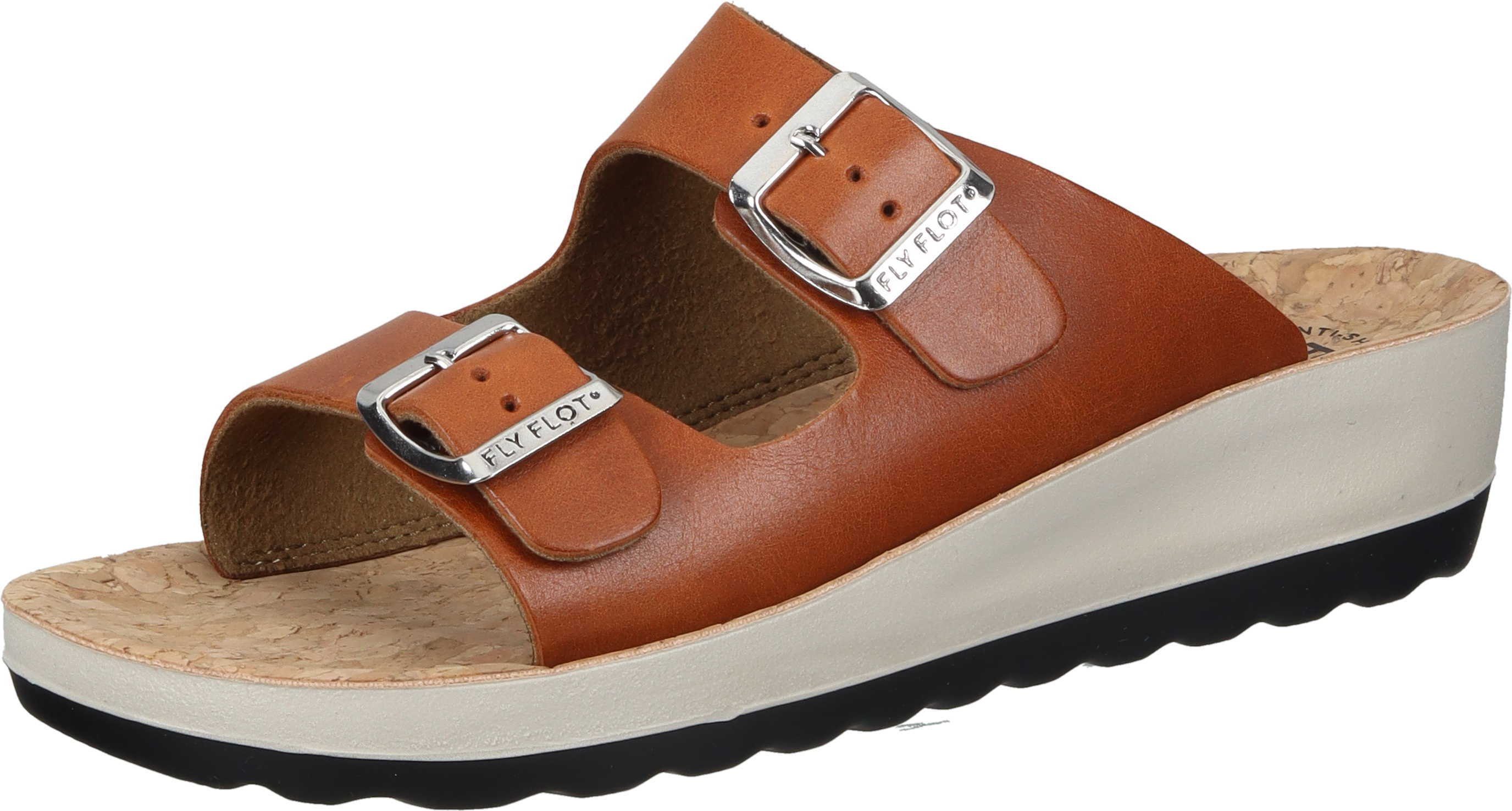 Fly Flot Pantoletten Pantolette aus echtem günstig online kaufen