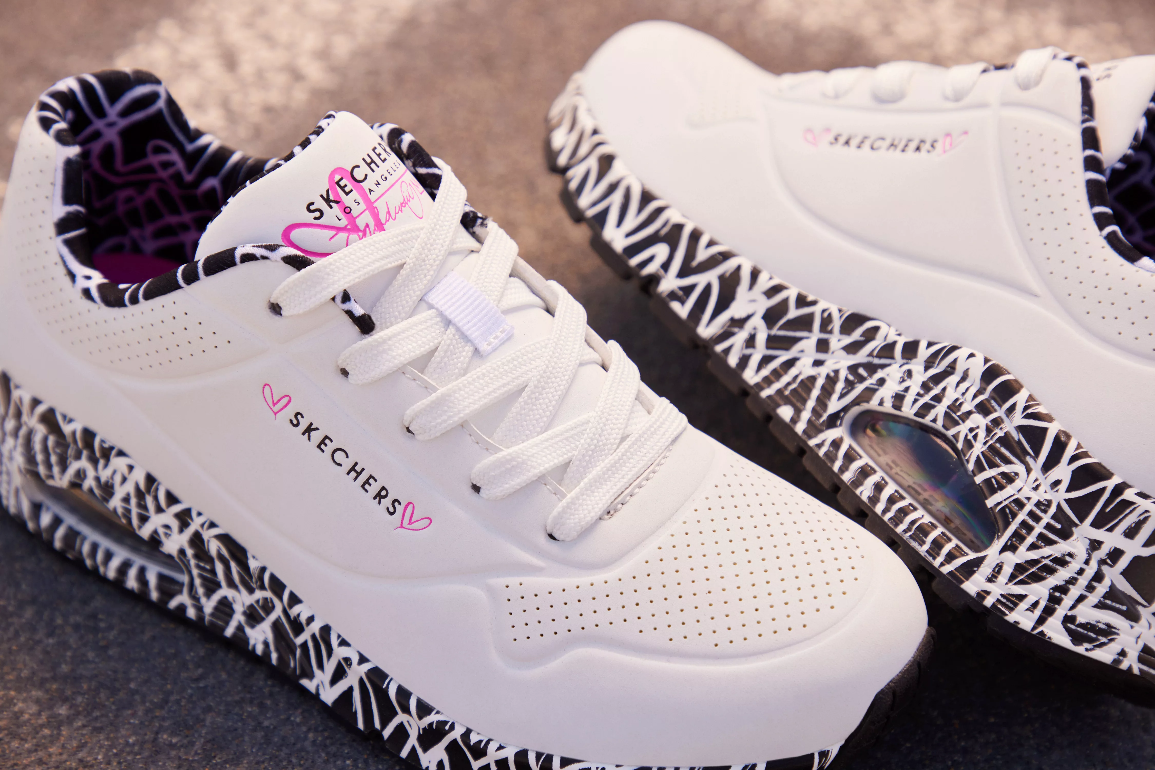 Skechers Sneaker "UNO LOVING LOVE", Freizeitschuh, Halbschuh, Schnürschuh m günstig online kaufen