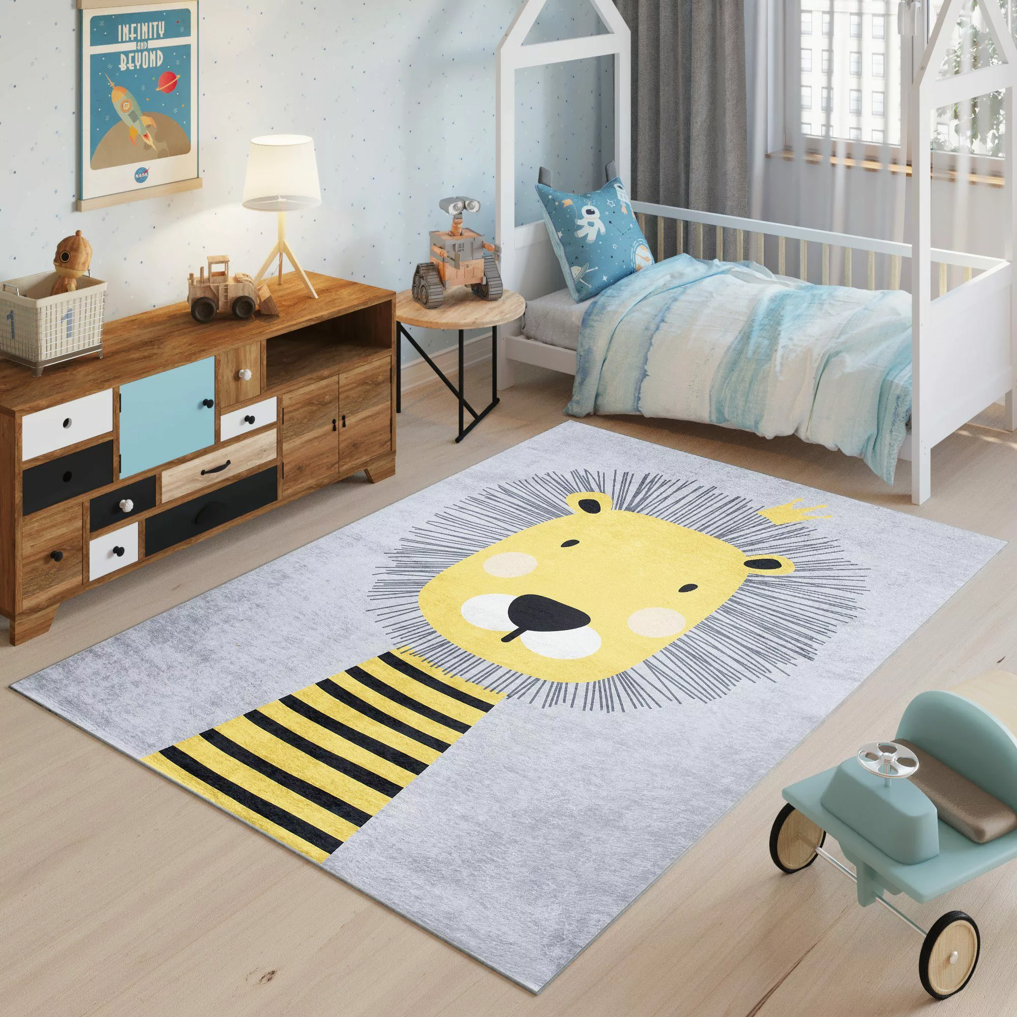 Tapiso Kinderteppich EMMA, rechteckig, Höhe: 6 günstig online kaufen
