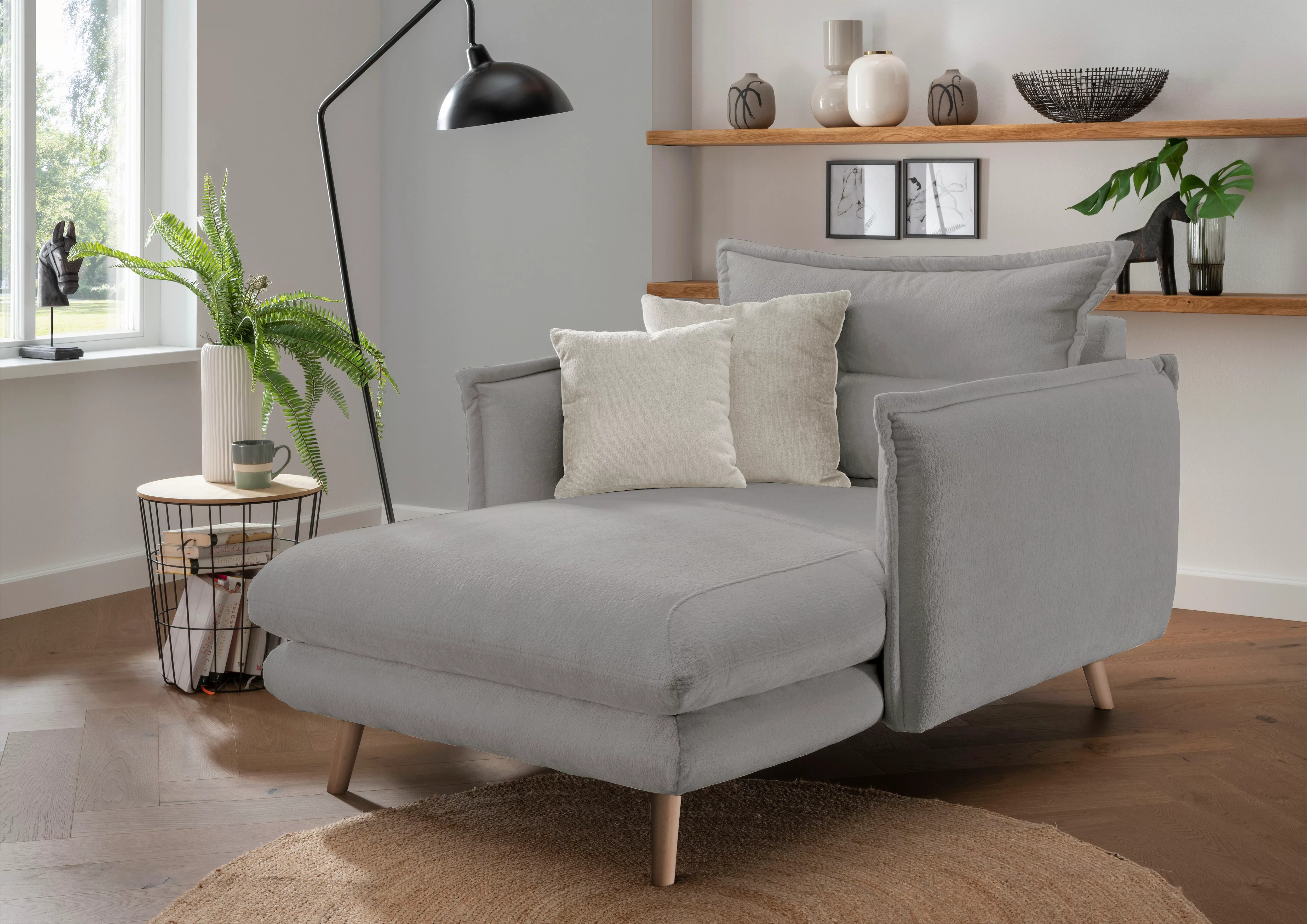 INOSIGN Loveseat »Lazio«, moderner Sessel mit einer bequemen Polsterung, 2 günstig online kaufen