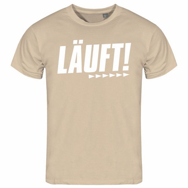 deinshirt Print-Shirt Herren T-Shirt Läuft Funshirt mit Motiv günstig online kaufen