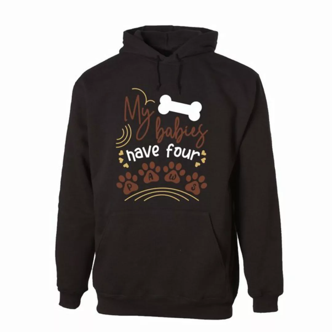 G-graphics Hoodie My babies have four paws Unisex, mit Frontprint, mit Spru günstig online kaufen