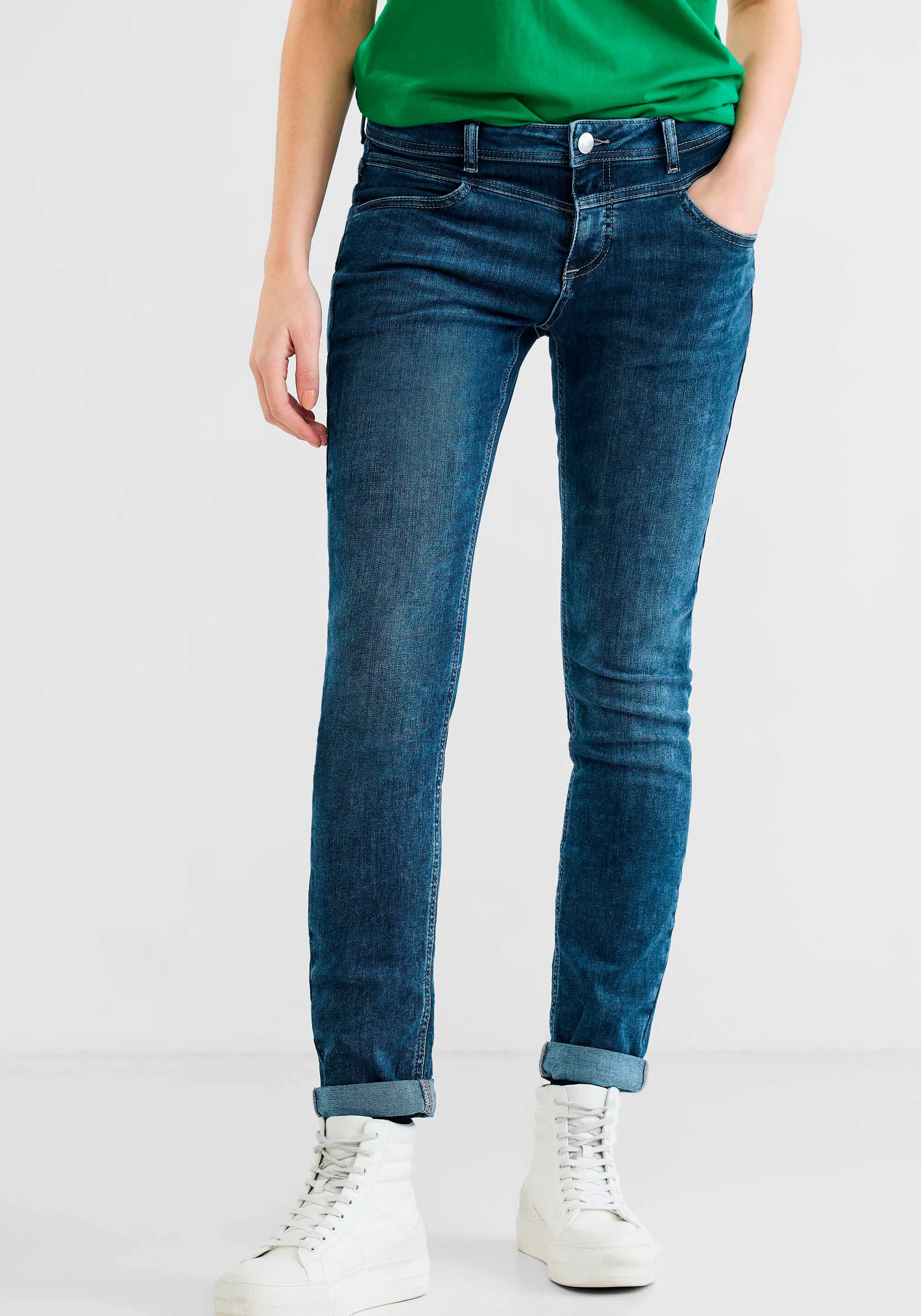 STREET ONE Slim-fit-Jeans 4-Pocket Style günstig online kaufen