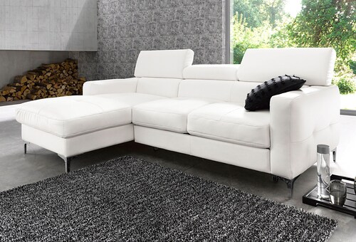 COTTA Polstergarnitur »Sammy L-Form«, (Set), Set bestehend aus: Ecksofa mit günstig online kaufen
