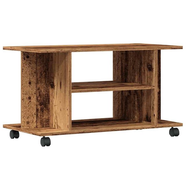 vidaXL TV-Schrank TV-Regal mit Rollen Altholz-Optik 80x40x45 cm Holzwerksto günstig online kaufen