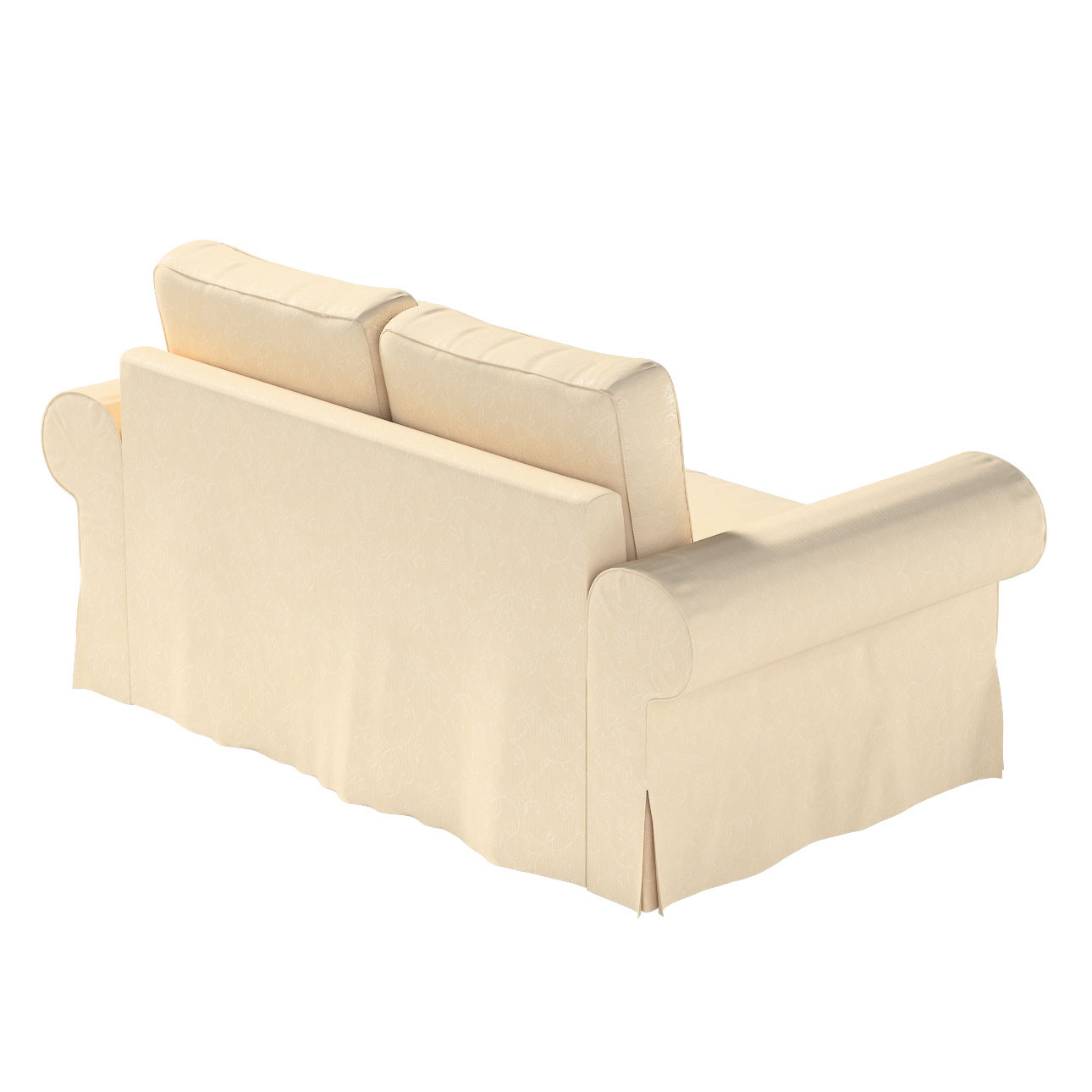 Bezug für Backabro 2-Sitzer Sofa ausklappbar, ecru, Bezug für Backabro 2-Si günstig online kaufen