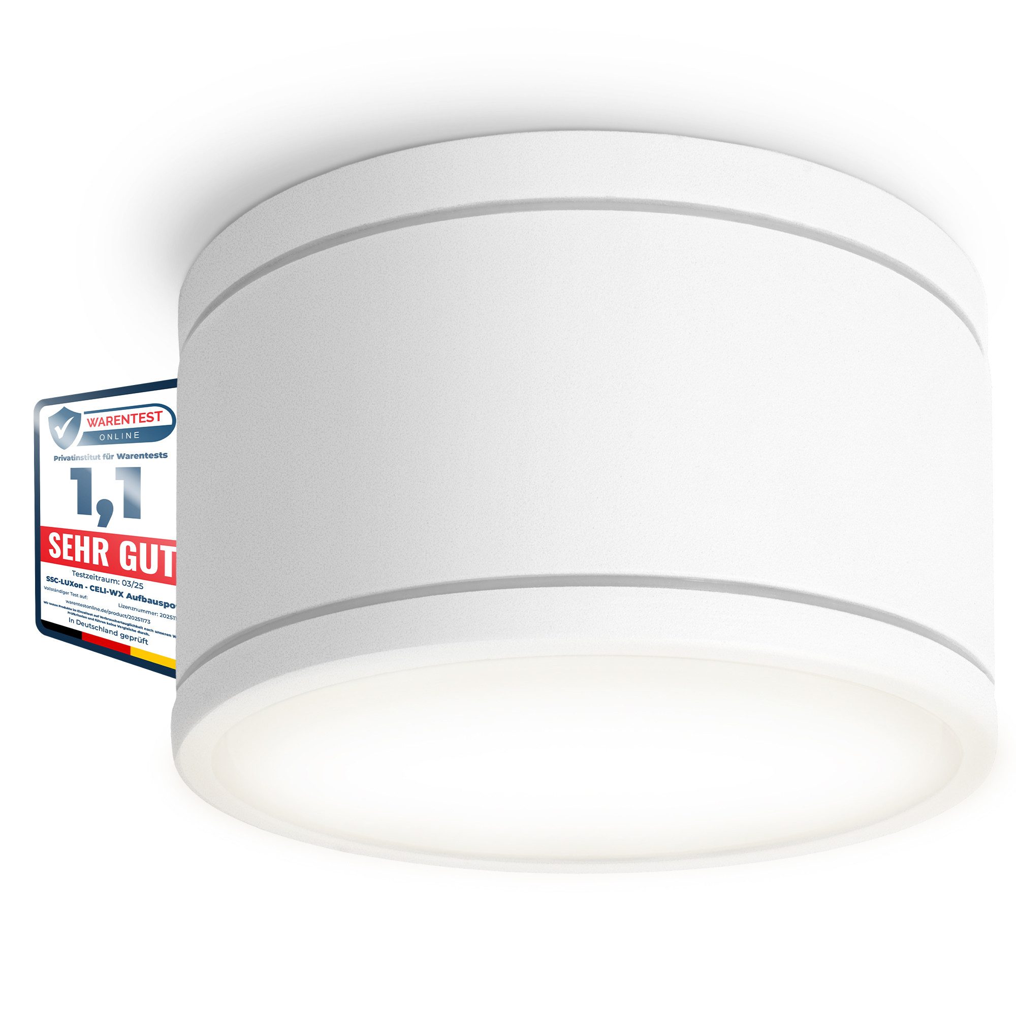 SSC-LUXon LED Außen-Deckenleuchte CELI-WX Bad Aufbaustrahler günstig online kaufen