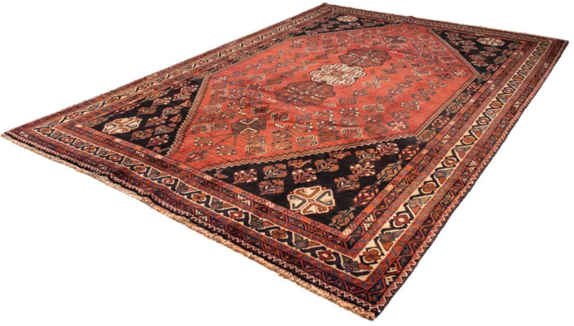 morgenland Orientteppich »Perser - Nomadic - 323 x 235 cm - dunkelrot«, rec günstig online kaufen