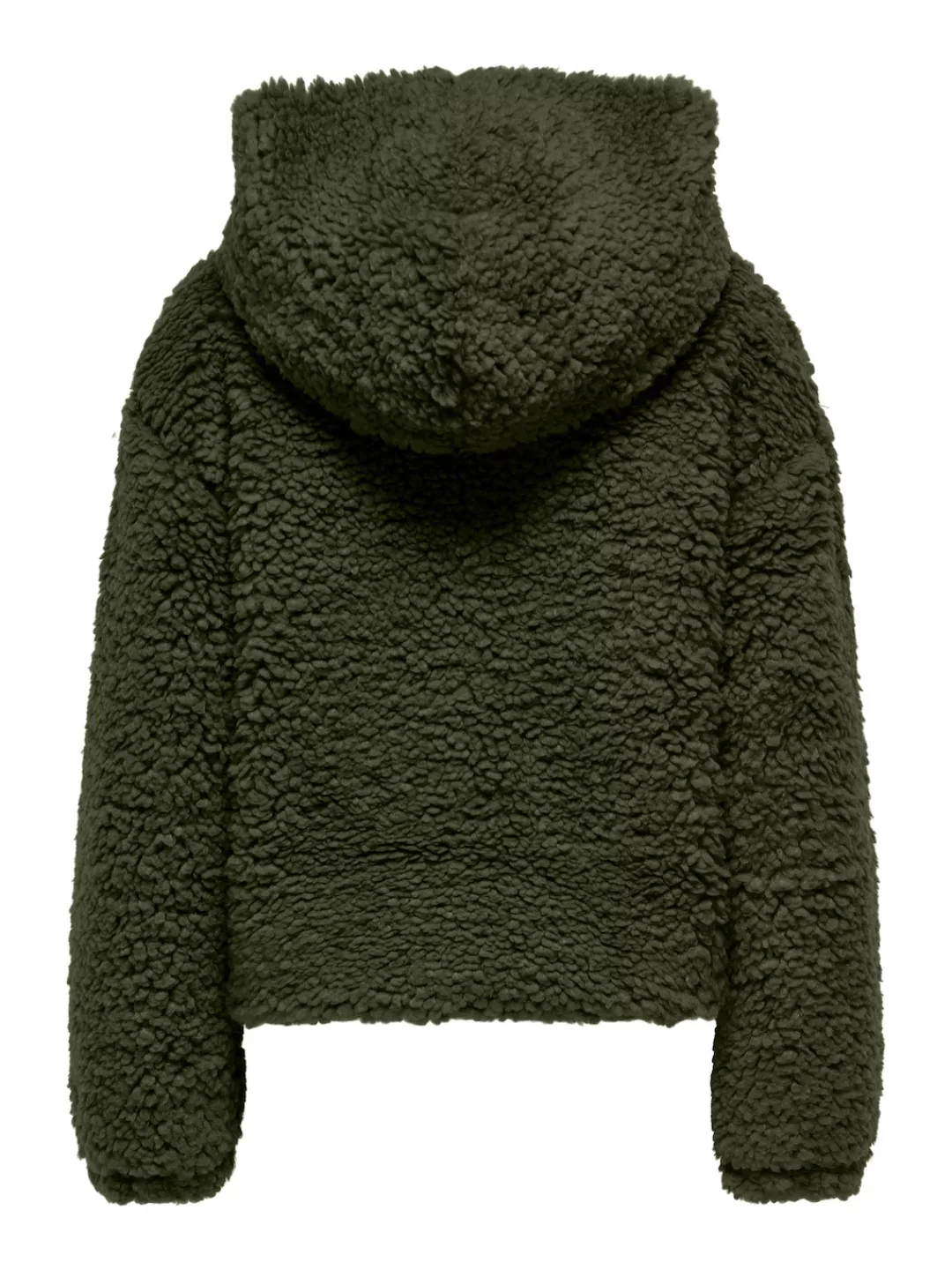 ONLY Kapuzenplüschjacke "ONLELLIE SHERPA HOODED JACKET CC OTW", mit Kapuze günstig online kaufen