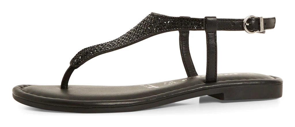 Tamaris Riemchensandale, Sandalette, Sommerschuh, Festtagsschuh, funkelnde günstig online kaufen