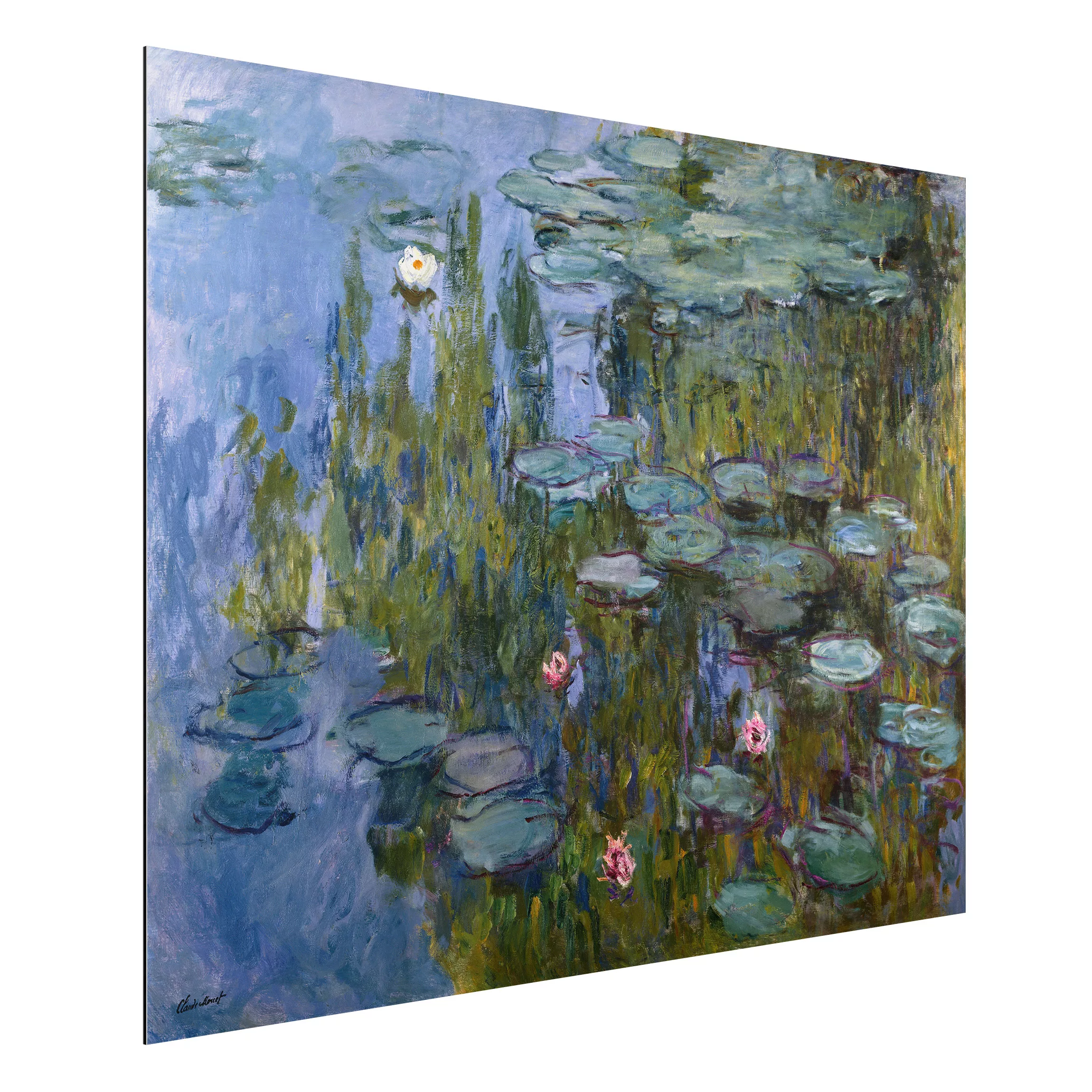 Alu-Dibond Bild Claude Monet - Seine Petit-Gennevilliers günstig online kaufen