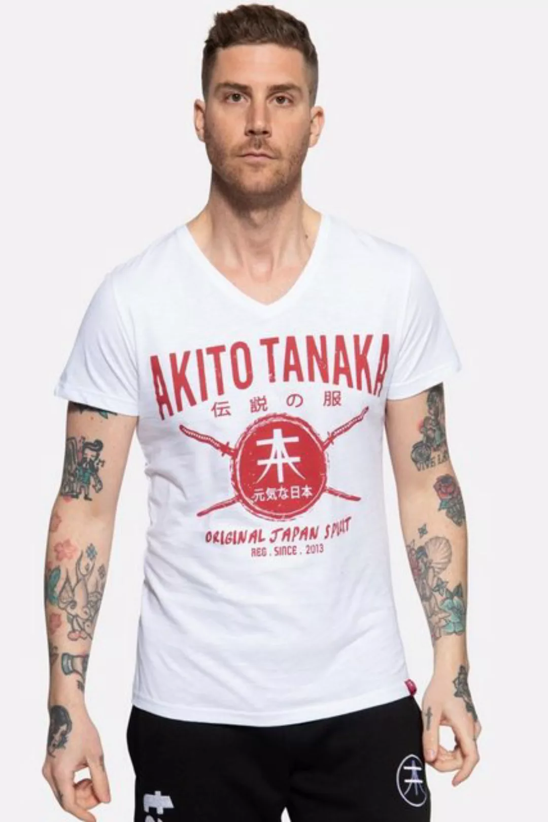 Akito Tanaka T-Shirt Sword Area mit Frontprint günstig online kaufen