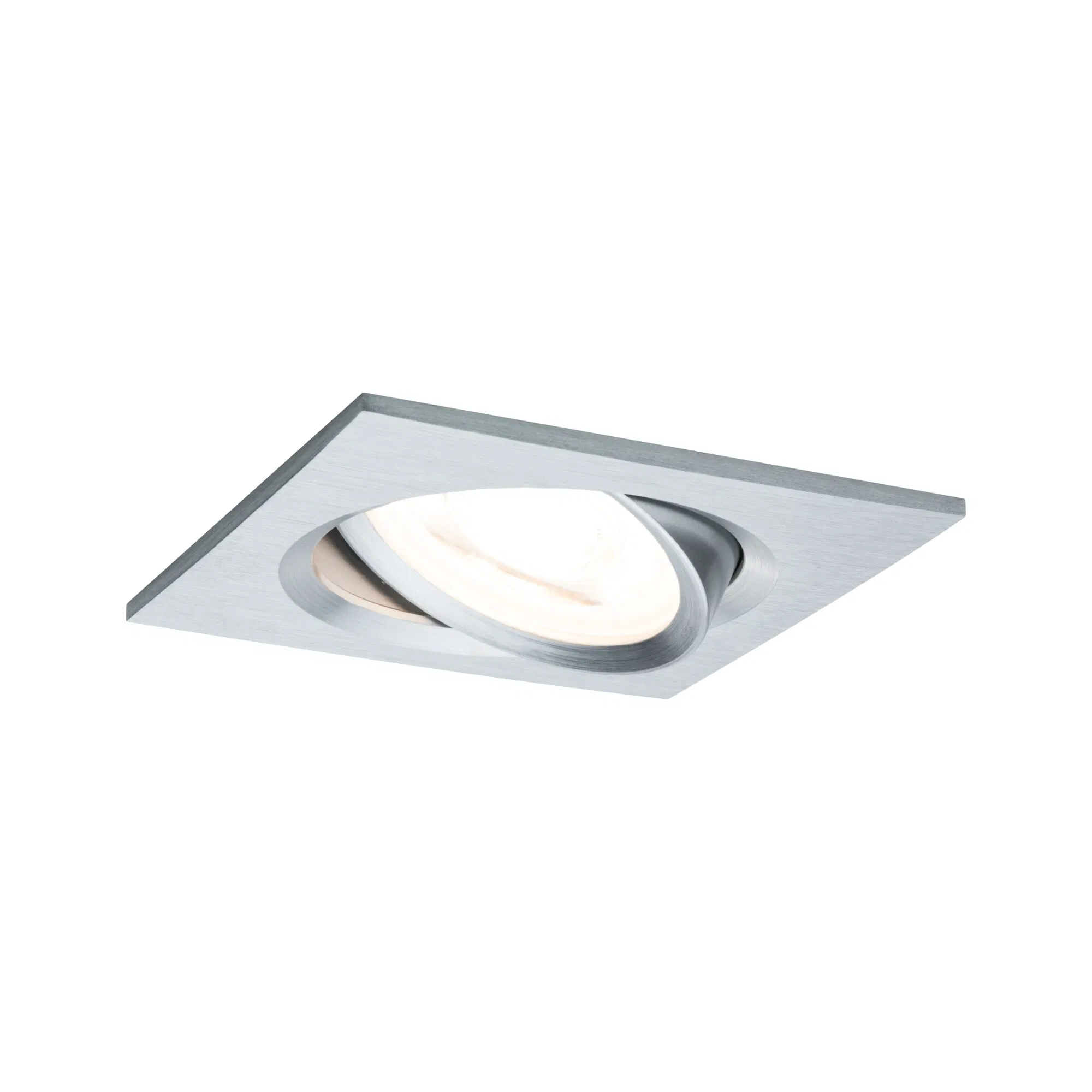 Paulmann "LED Einbauleuchte 3-Step-Dim Nova schwenkbar eckig 84x84mm 50° GU günstig online kaufen