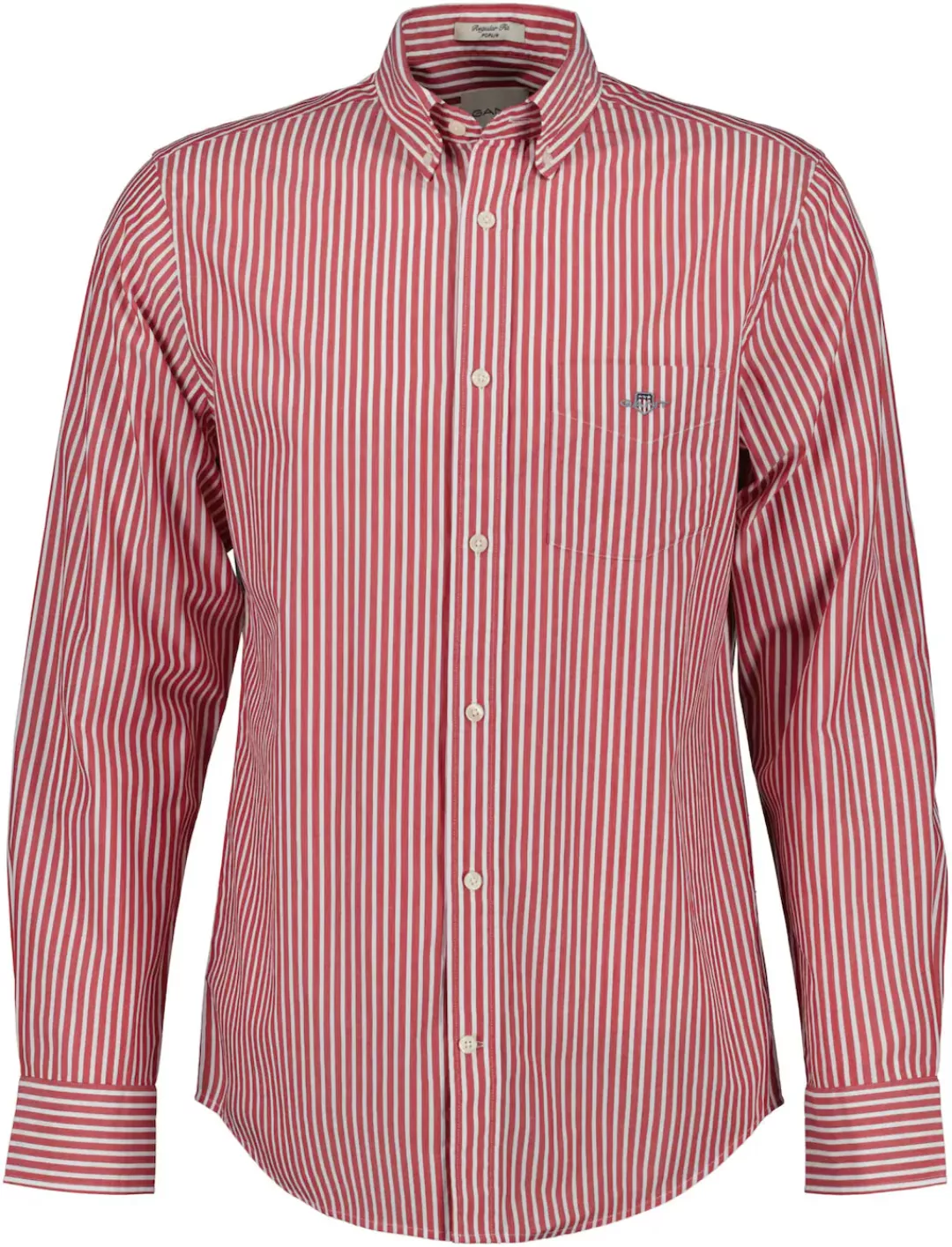 Gant Langarmhemd REG POPLIN STRIPE SHIRT günstig online kaufen