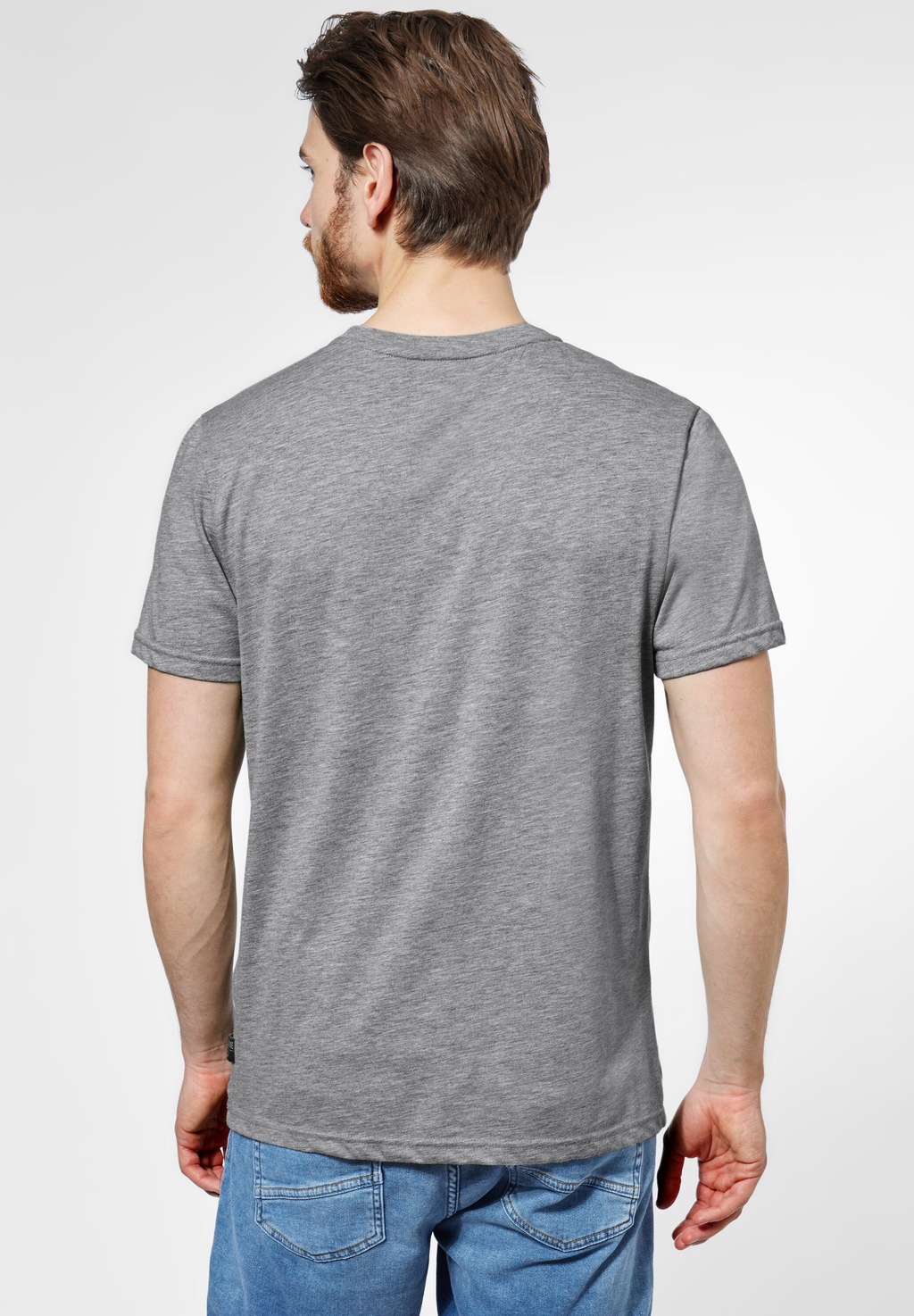 STREET ONE MEN T-Shirt, mit Fotoprint günstig online kaufen