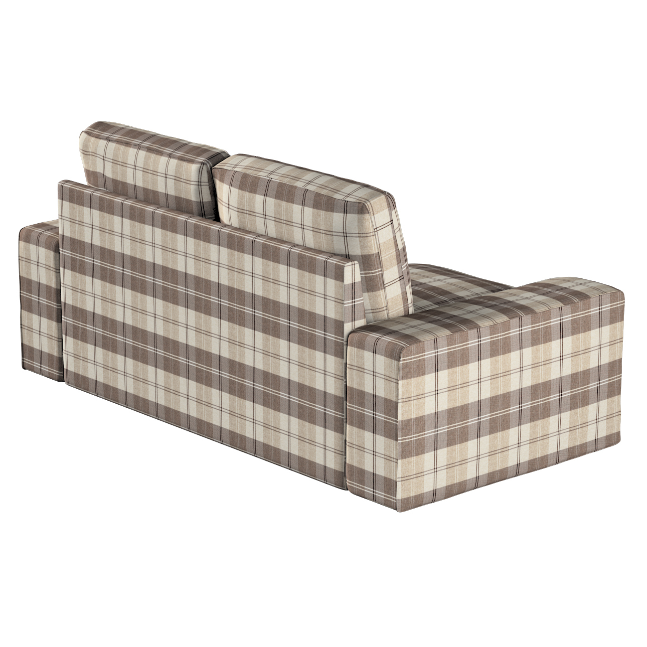 Bezug für Kivik 2-Sitzer Sofa, braun-beige, Bezug für Sofa Kivik 2-Sitzer, günstig online kaufen