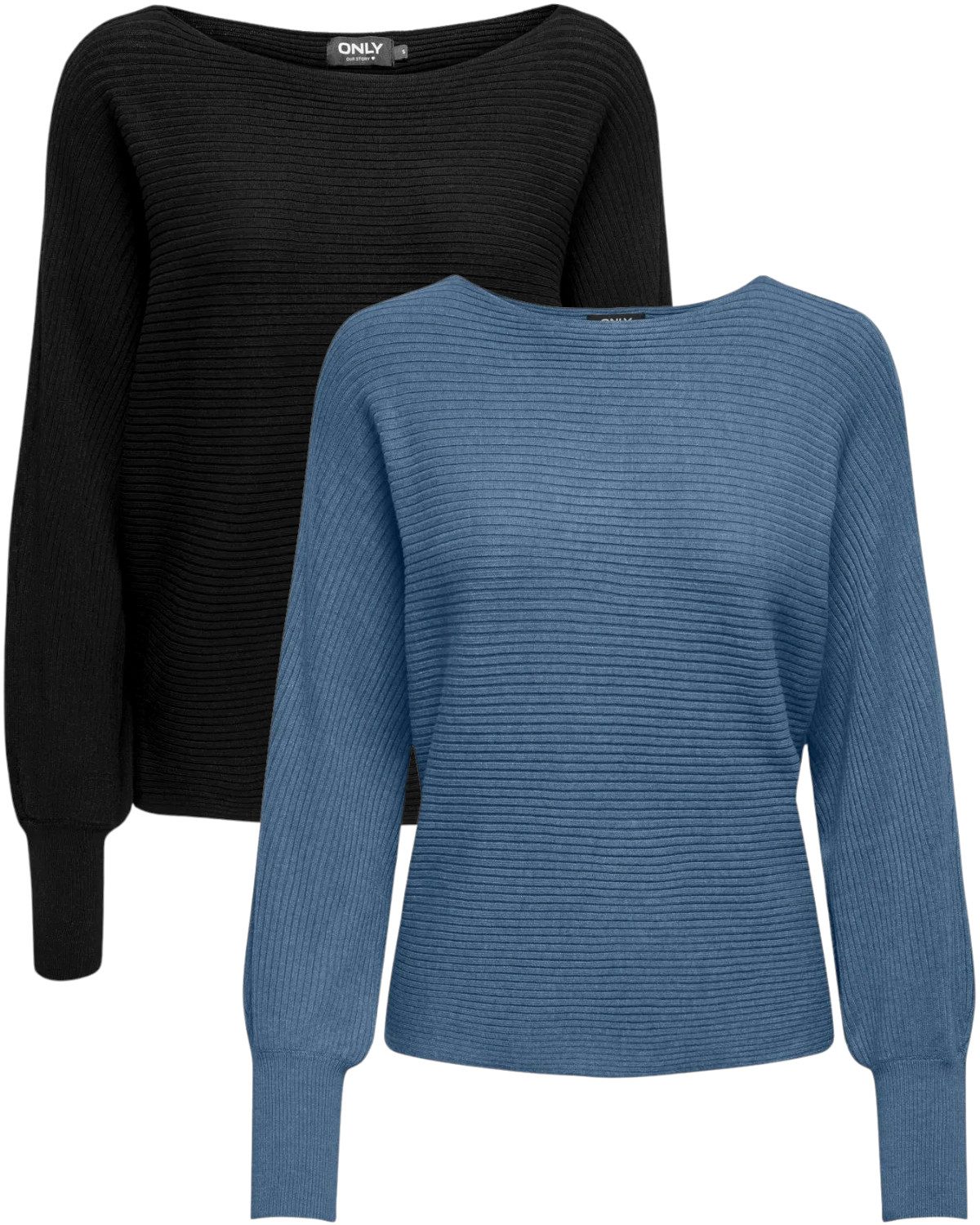 ONLY Langarmshirt Pullover mit Fledermausärmel im günstig online kaufen