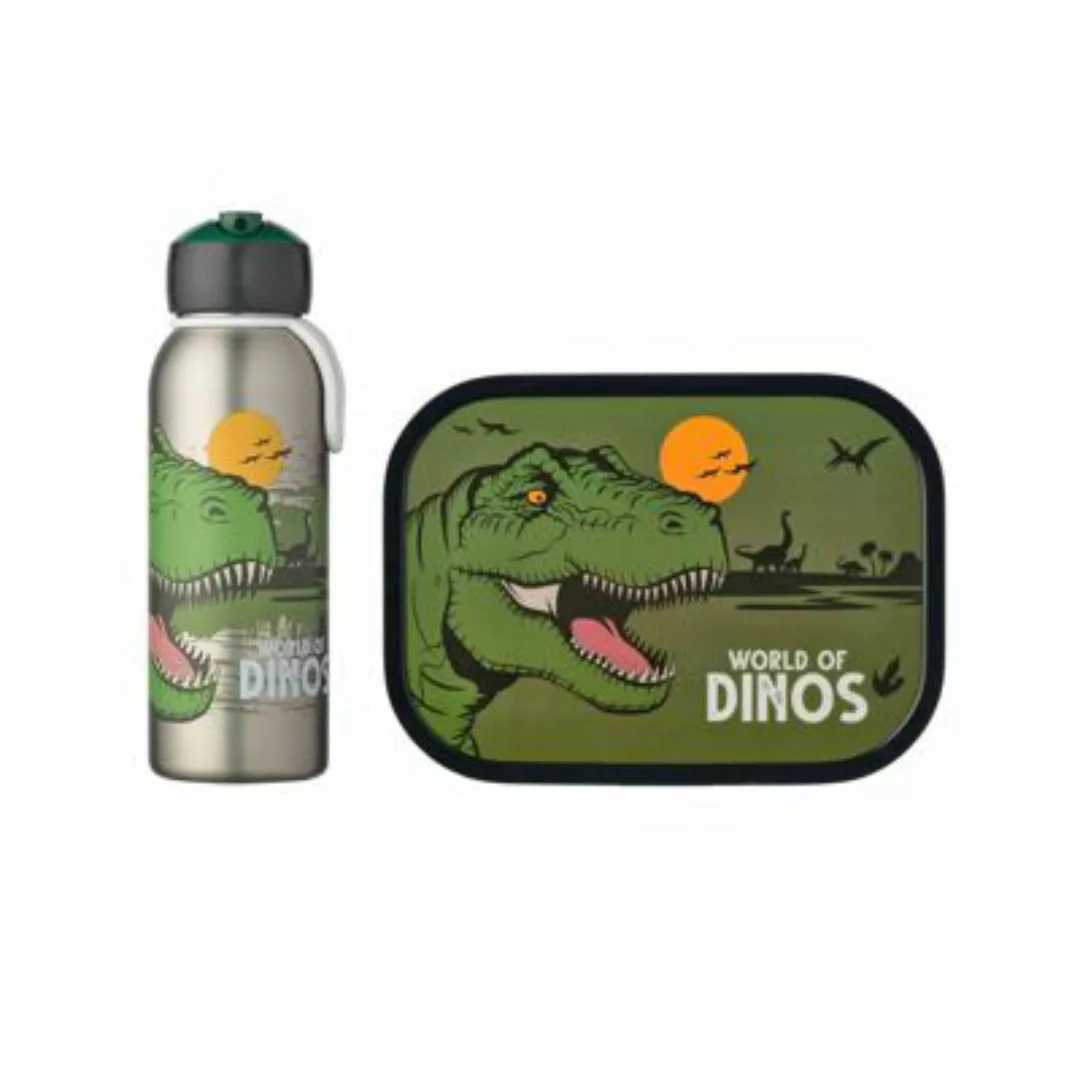Mepal CAMPUS Lunchset mit Thermoflasche Dino World Lunchboxen dunkelgrün günstig online kaufen