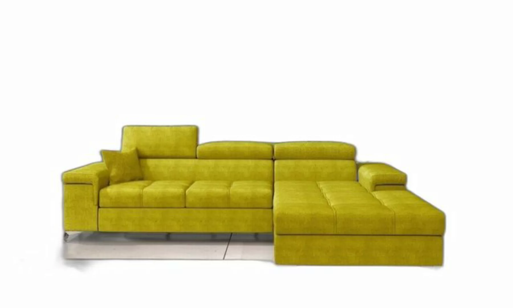 Xlmoebel Ecksofa Ecksofa L-Form Couch Design Polster Schlafsofa Textil Bett günstig online kaufen