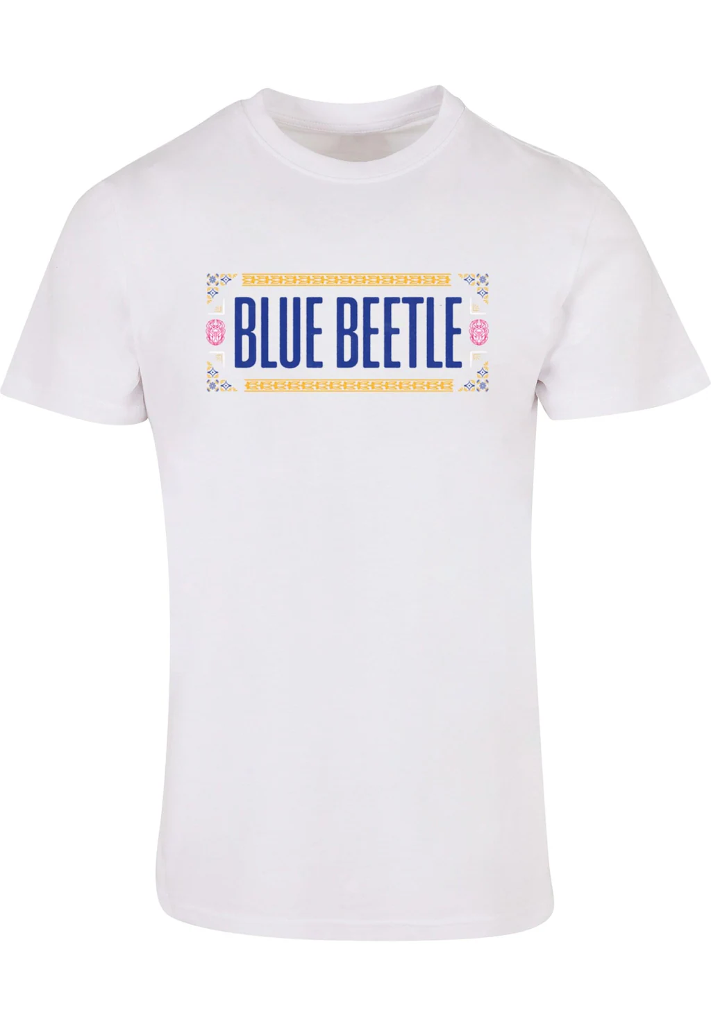 ABSOLUTE CULT T-Shirt "ABSOLUTE CULT Herren Blue Beetle - Logo Pattern Basi günstig online kaufen