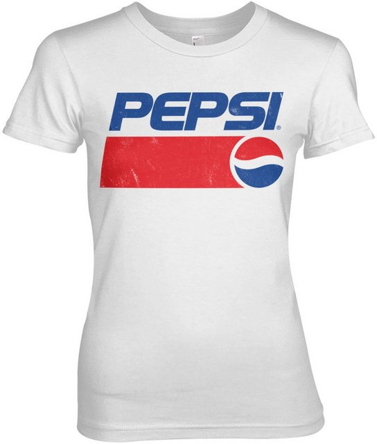 Pepsi Co T-Shirt Classic Washed Logo Girly Tee günstig online kaufen