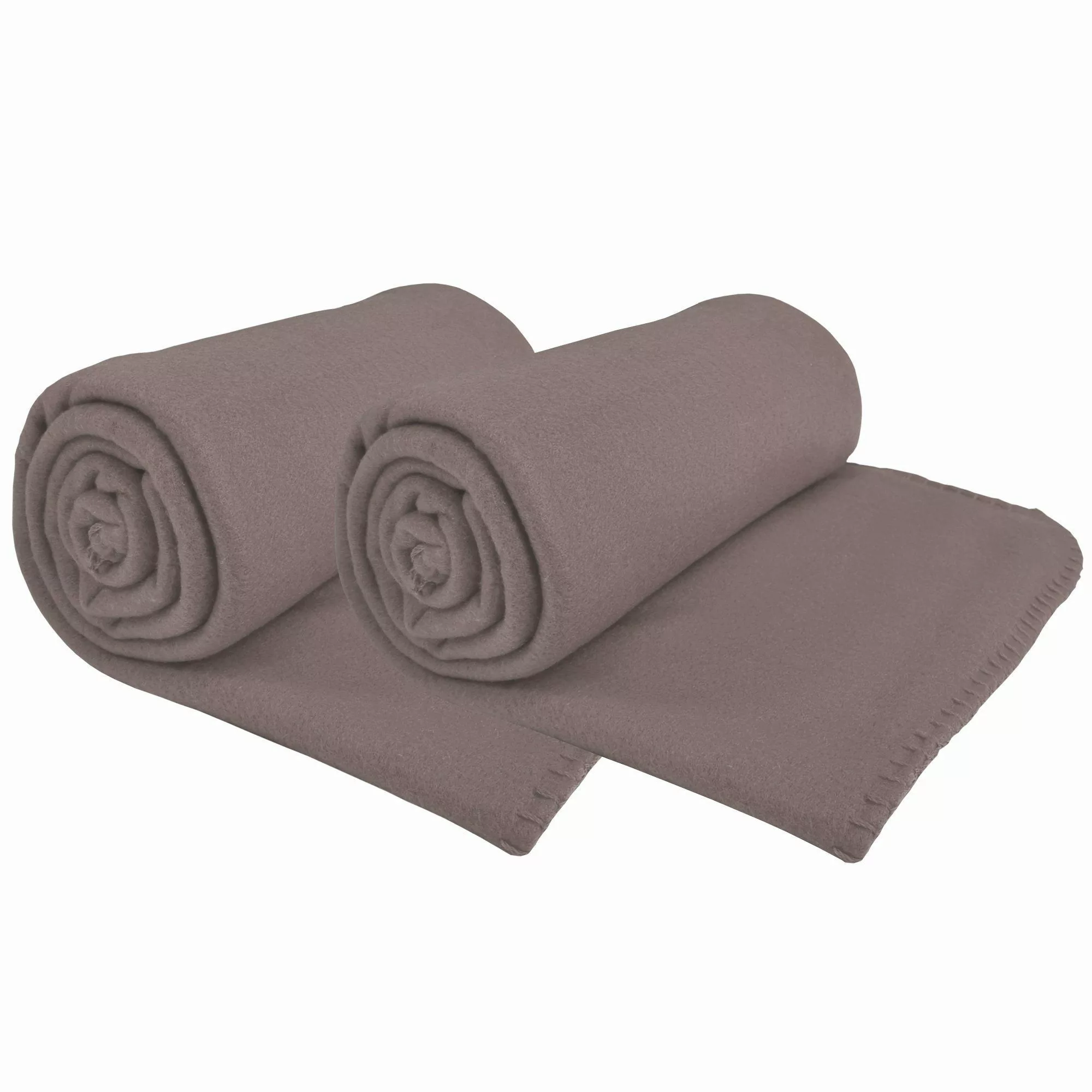 Wohndecke Wohndecke Fleecedecke 130x170 cm 2er günstig online kaufen