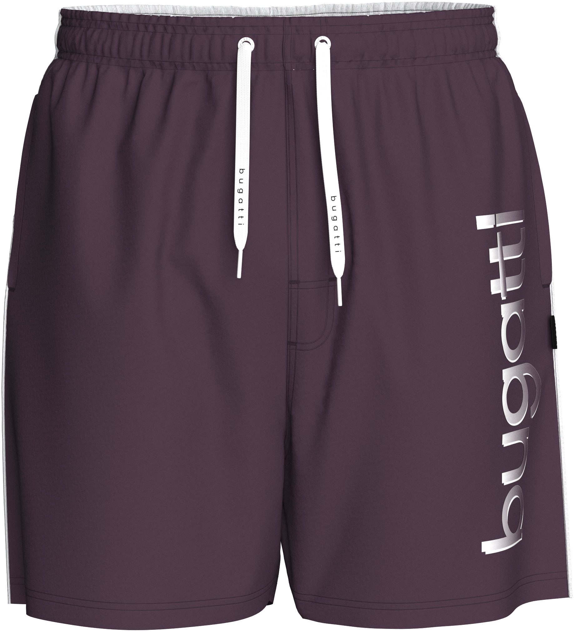 bugatti Badeshorts "Giovanni", mit großem Logoprint auf dem linken Bein günstig online kaufen