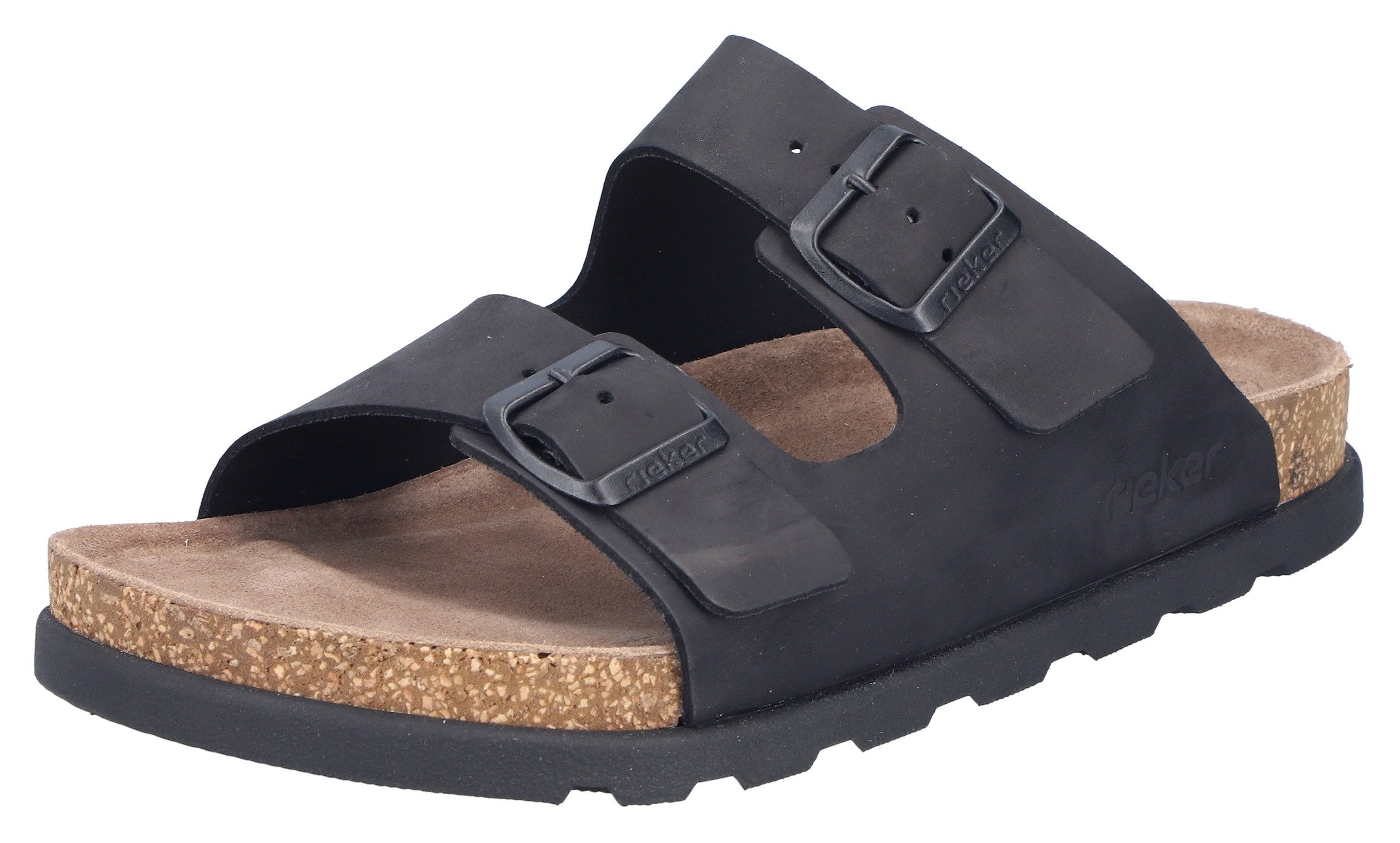Rieker Pantolette, Sommerschuh, Strandschuh, Hausschuh mit bequemem Fußbett günstig online kaufen